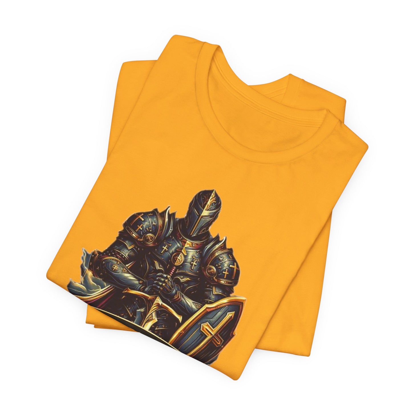 "Soldier For Christ" Christian Inspirational Men's Armour T-shirt, Faith Gift