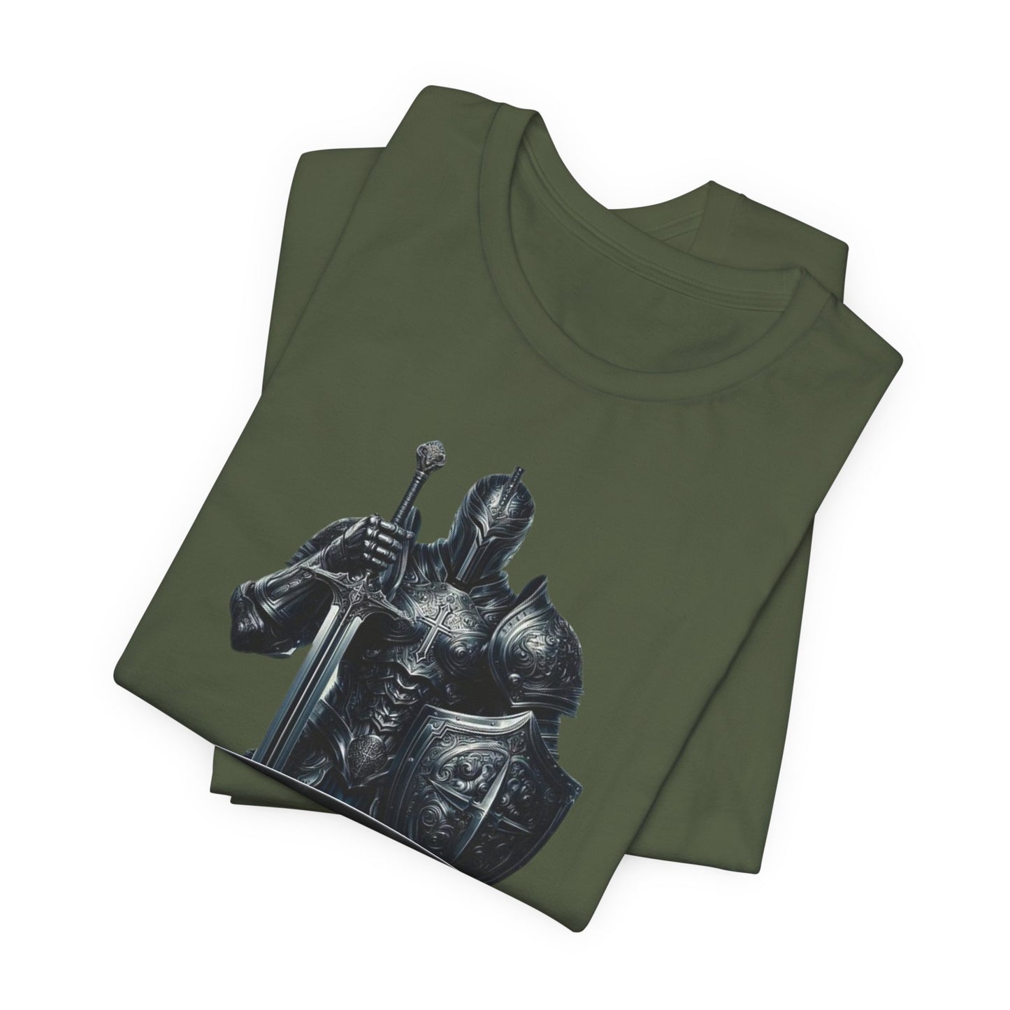 "Warrior for Christ" Christian Men's Faith Armour T-Shirt