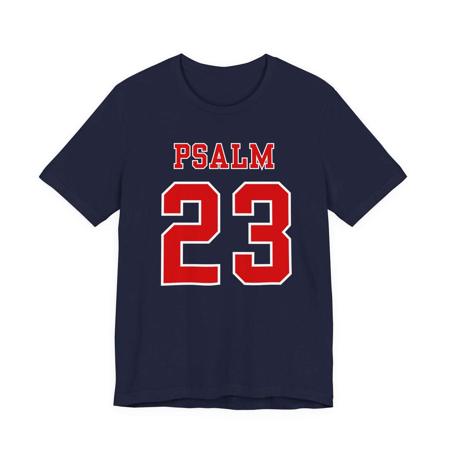Psalm 23 -  Football Jersey Sports Style Men’s Christian T-shirt