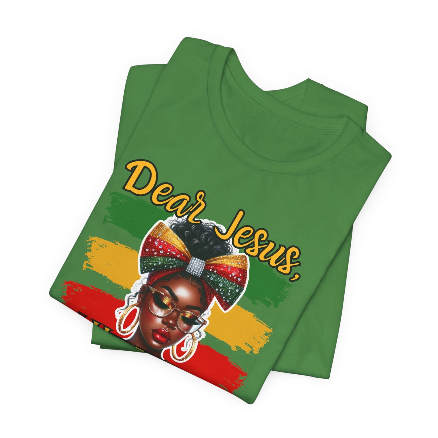 "Dear Jesus, I Understand the Assignment" Inspirational Faith Based Christian Women's Cotton T-Shirt