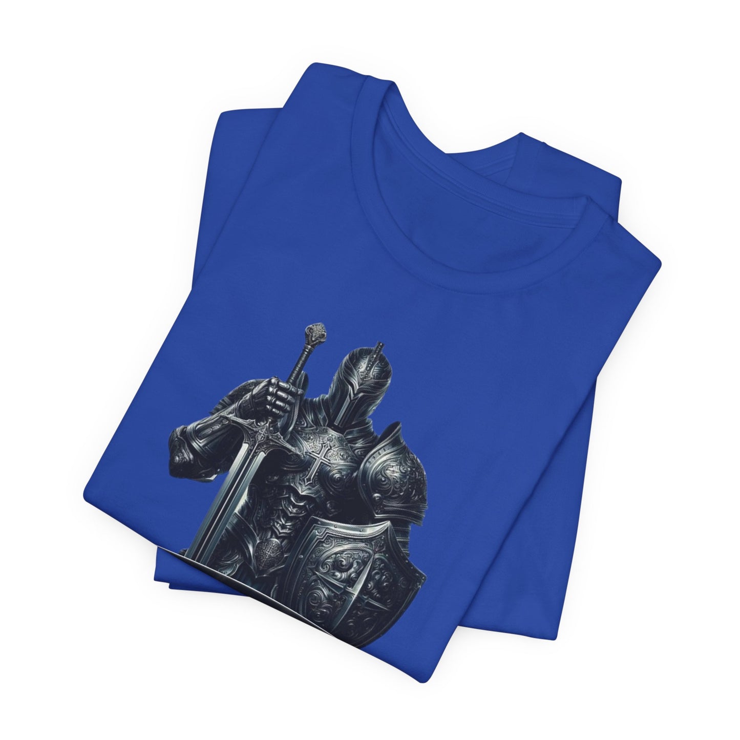 "Warrior for Christ" Christian Men's Faith Armour T-Shirt
