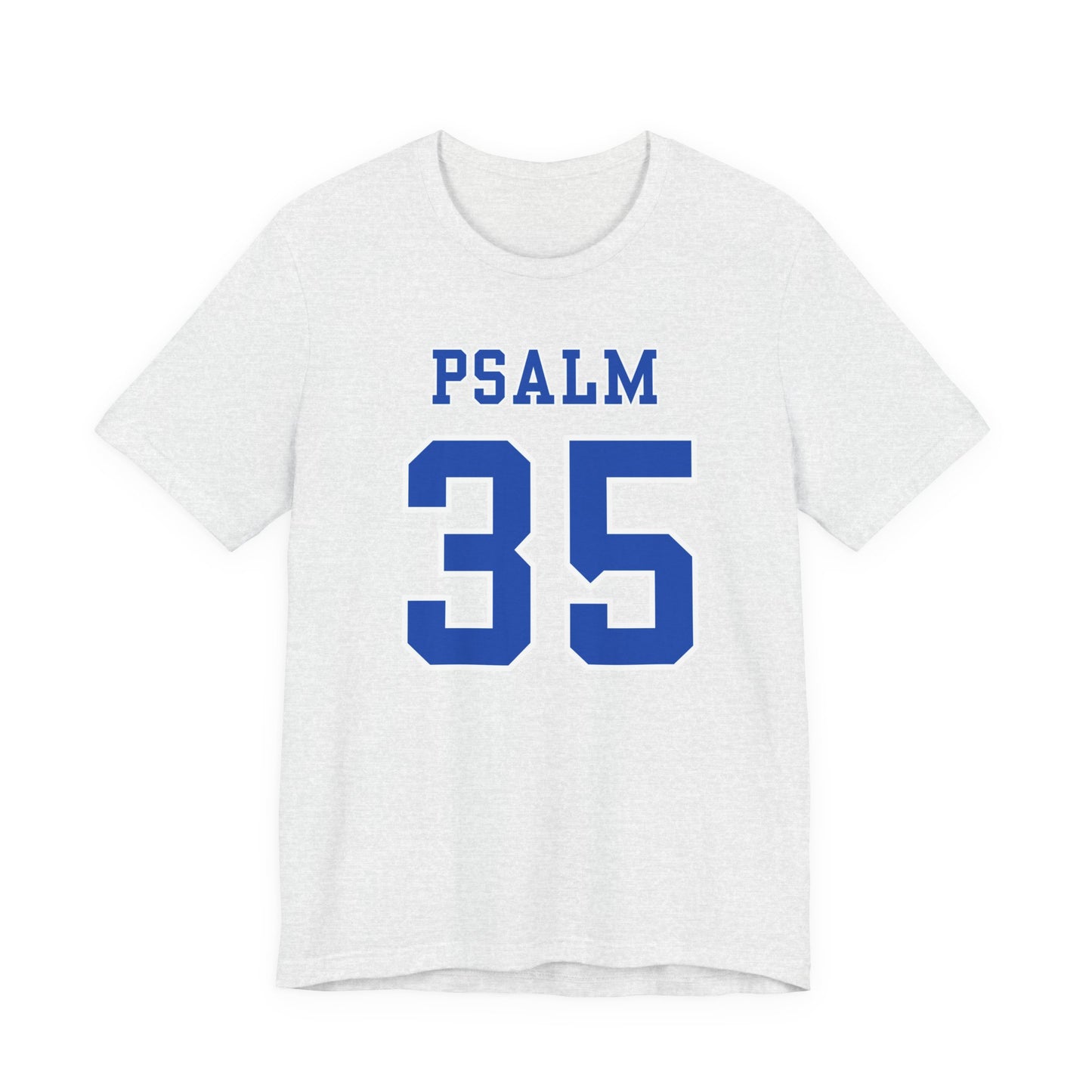 Psalm 35 - Motivational Faith Jersey Sports Style Men's Christian T-shirt