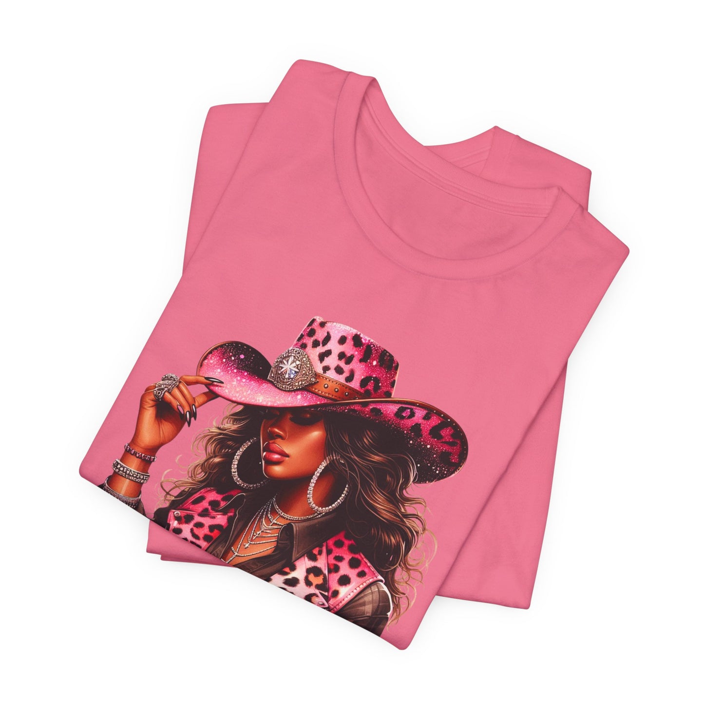 "Chosen" - Faith Based Christian Women’s Cotton T-Shirt, Cowgirl Graphic