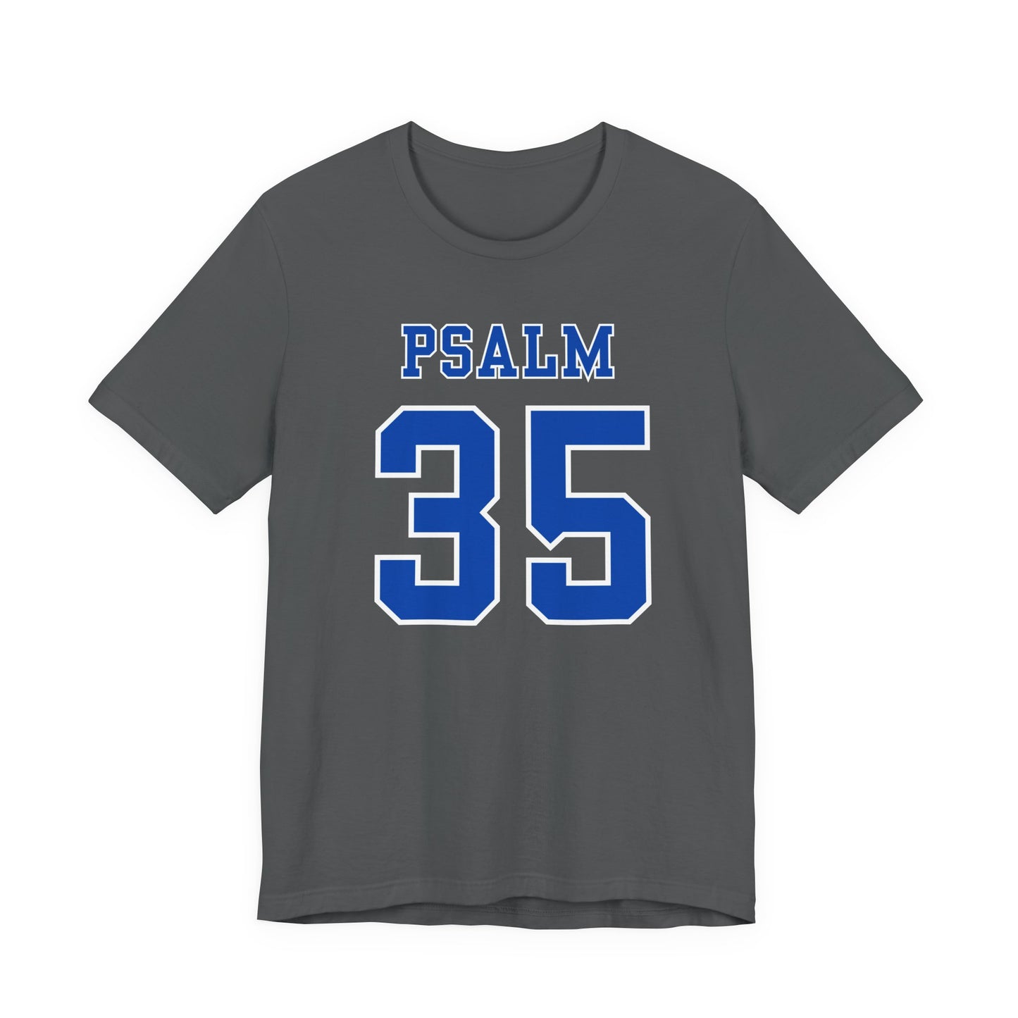 Psalm 35 - Motivational Faith Jersey Sports Style Men's Christian T-shirt
