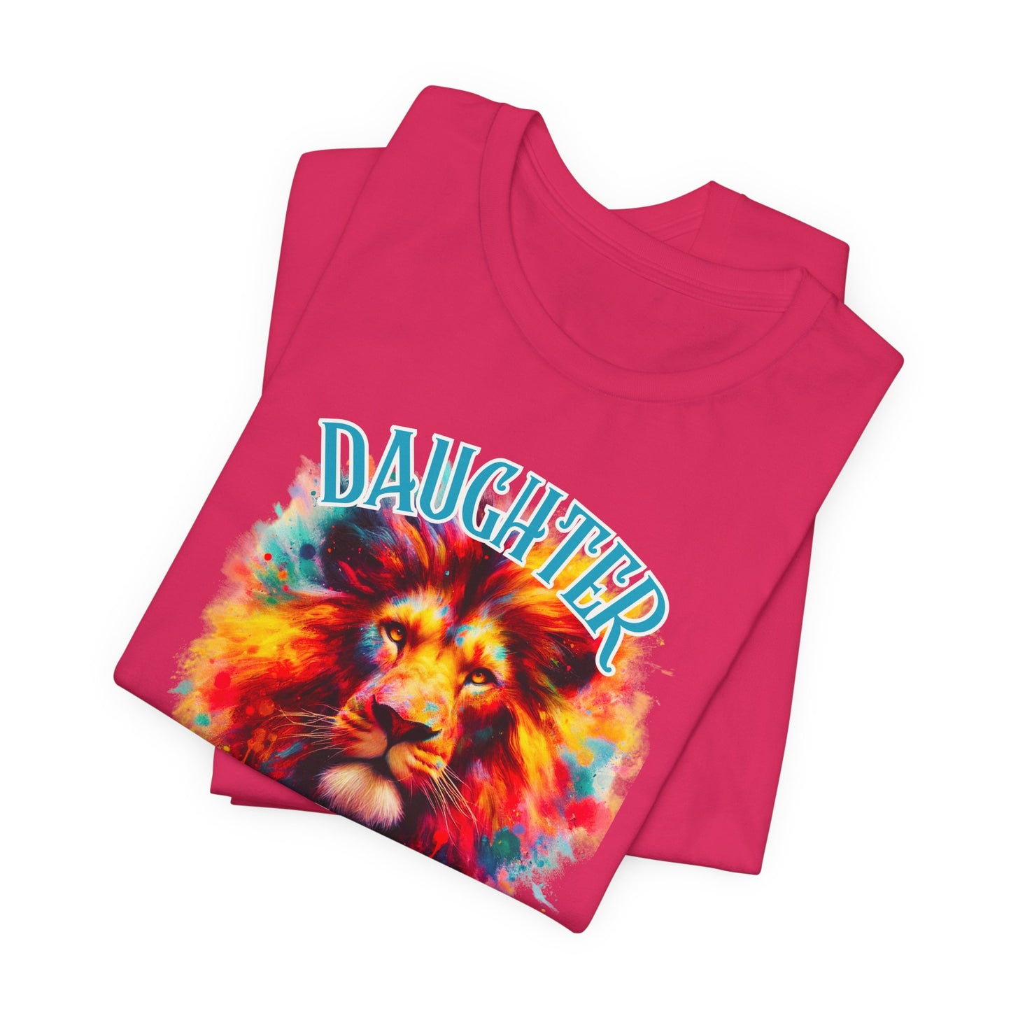 "Daughter Of The King" -  Inspirational Faith Based Women's Graphic Cotton T-Shirt