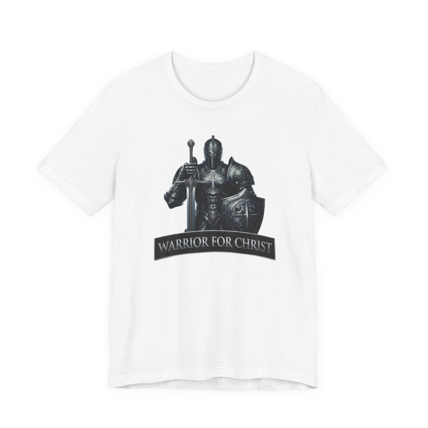 "Warrior for Christ" Christian Men's Faith Armour T-Shirt