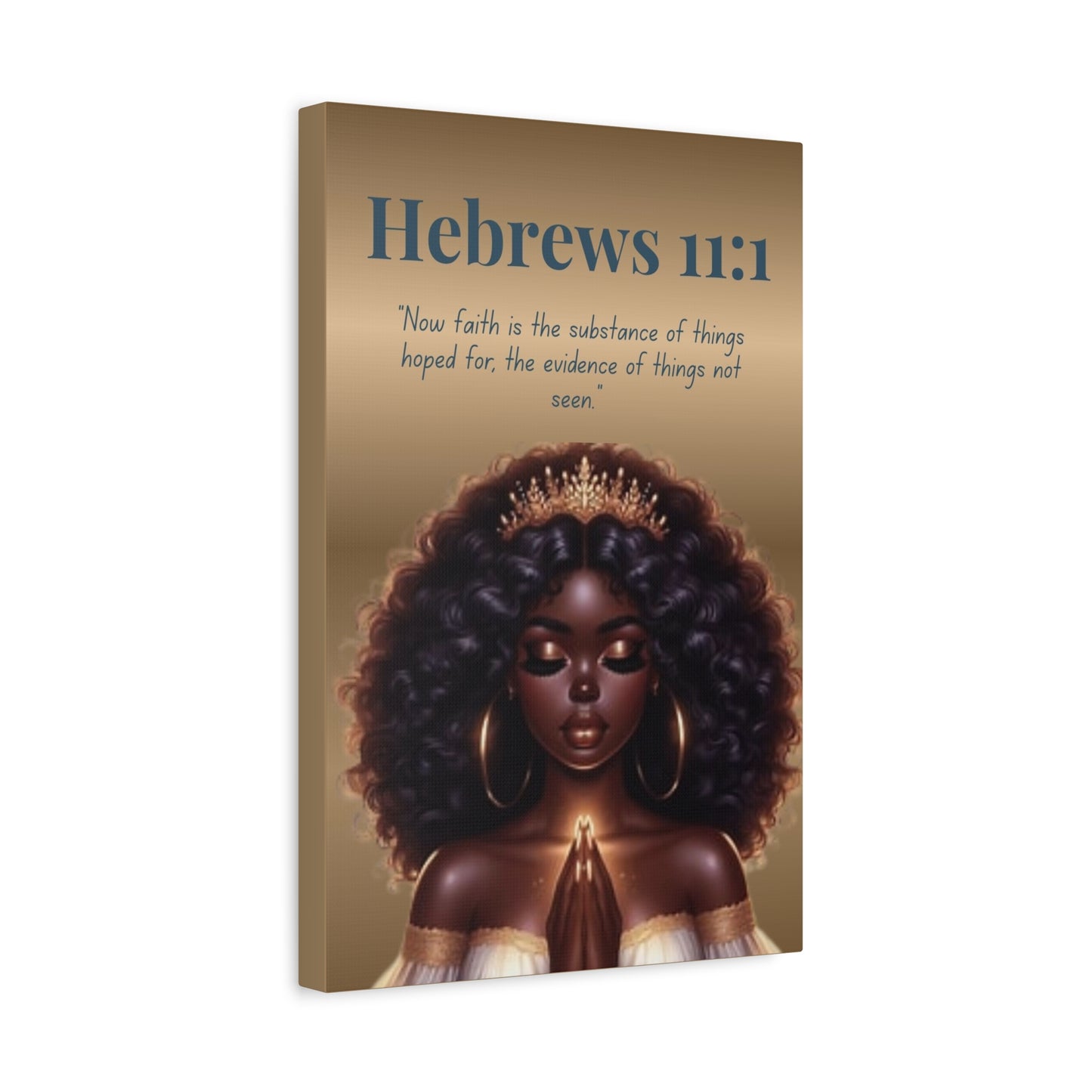 Eyes On The Lord Collection – Hebrews 11:1 - Bible Verse Decor, Inspirational Wall Art