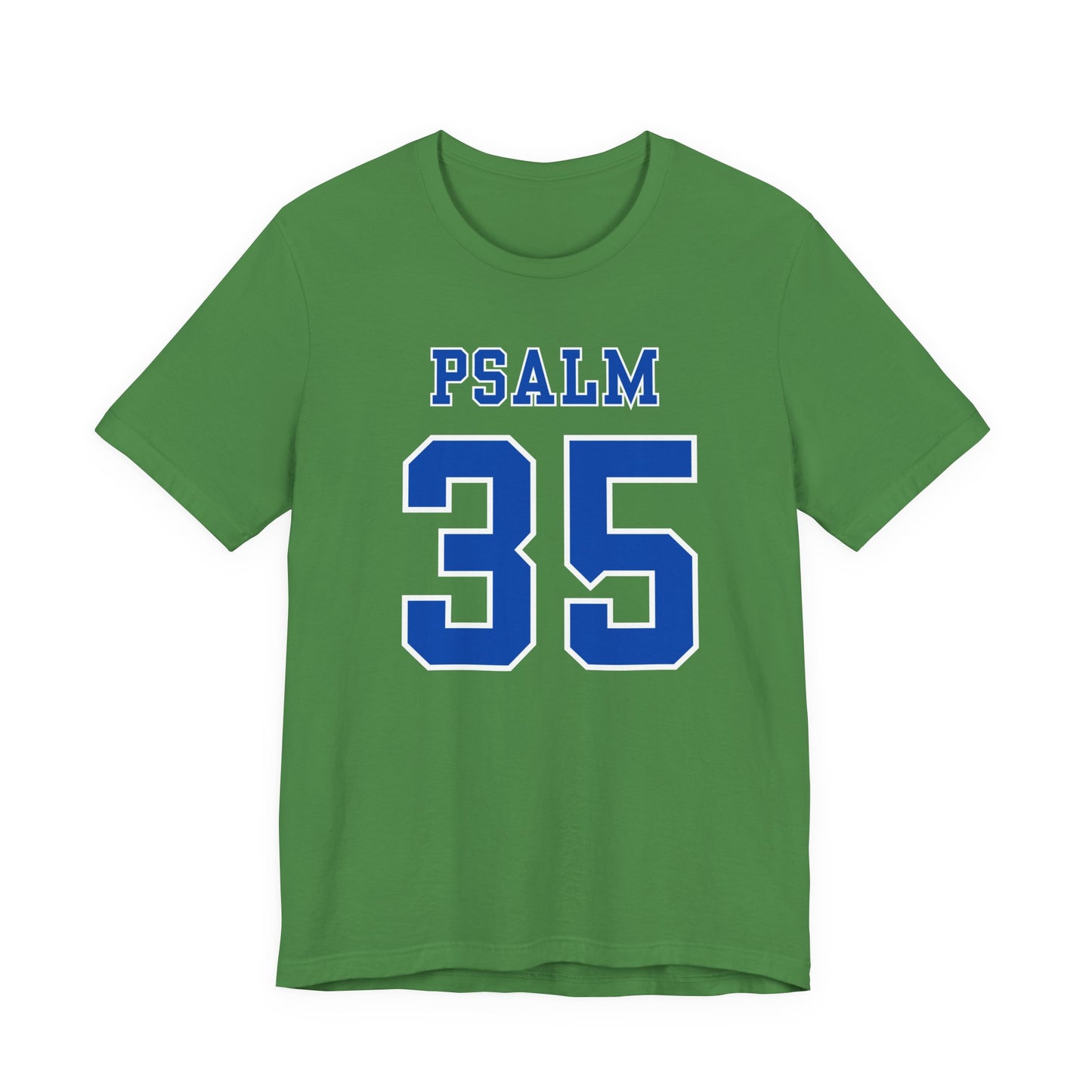 Psalm 35 - Motivational Faith Jersey Sports Style Men's Christian T-shirt