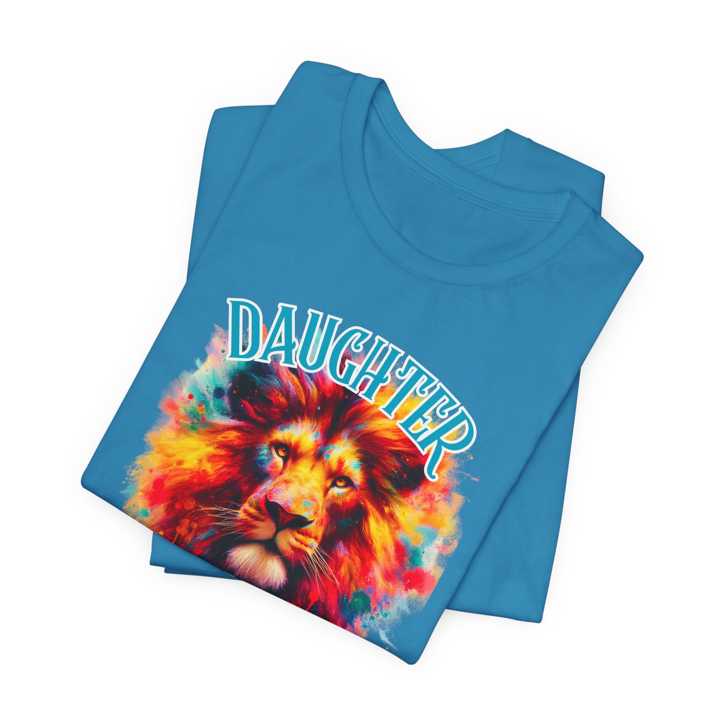 "Daughter Of The King" -  Inspirational Faith Based Women's Graphic Cotton T-Shirt