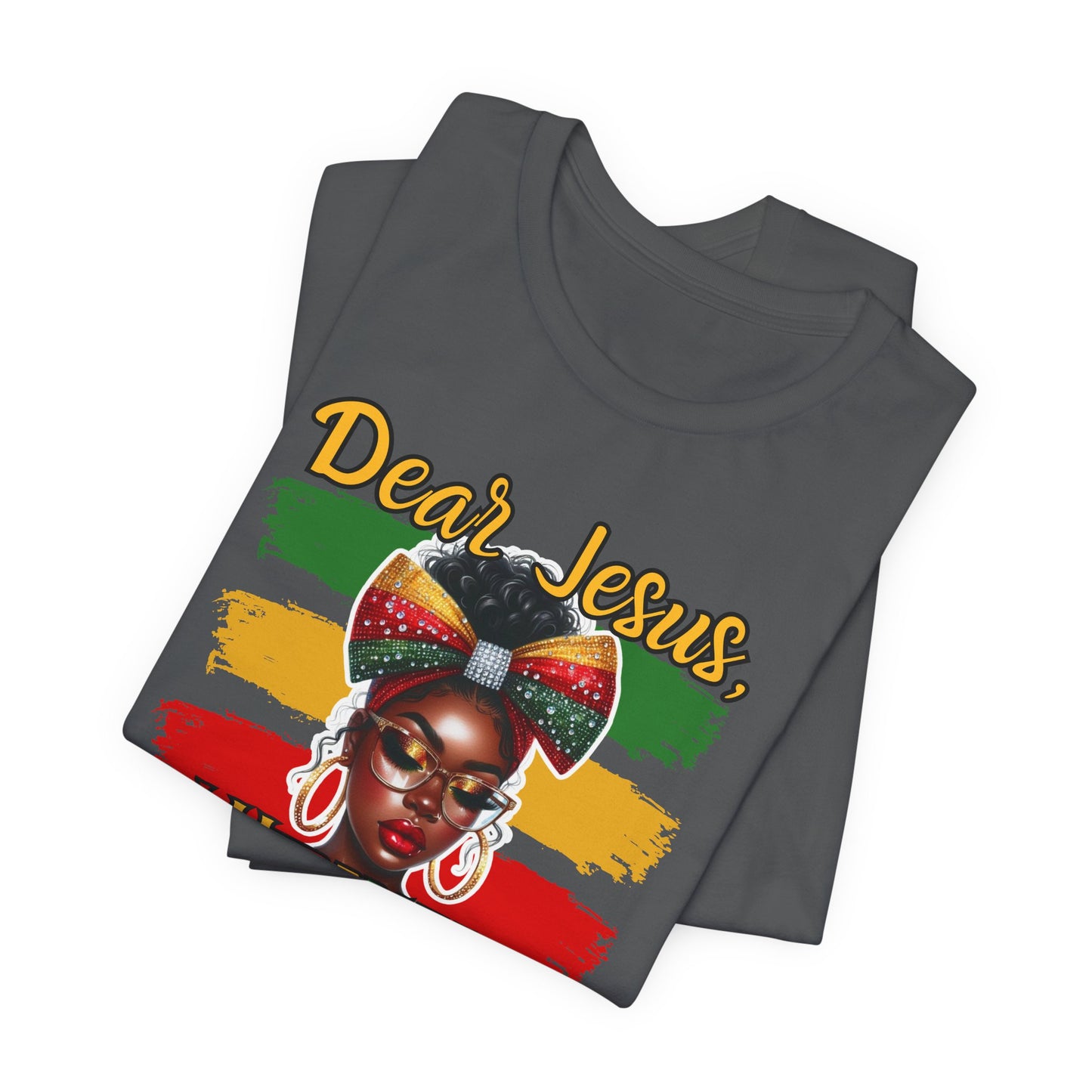 "Dear Jesus, I Understand the Assignment" Inspirational Faith Based Christian Women's Cotton T-Shirt