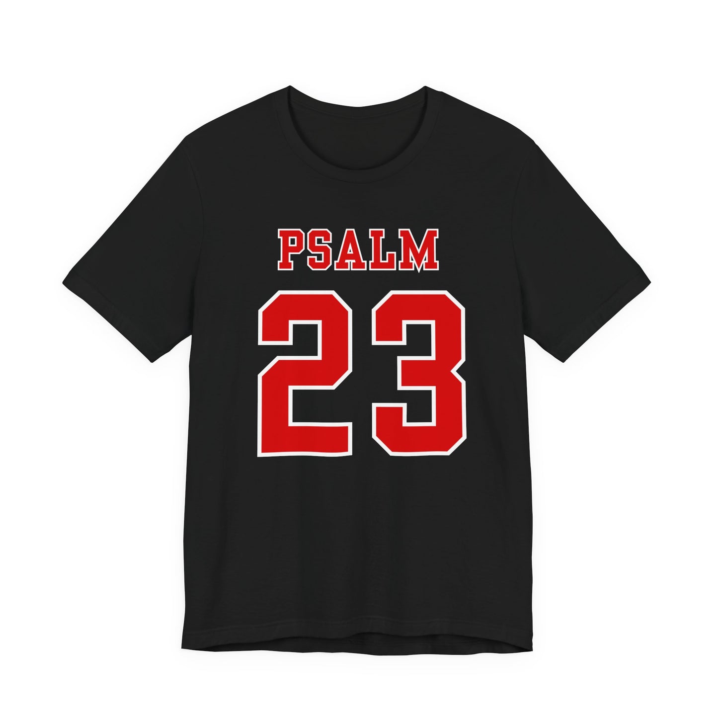 Psalm 23 -  Football Jersey Sports Style Men’s Christian T-shirt