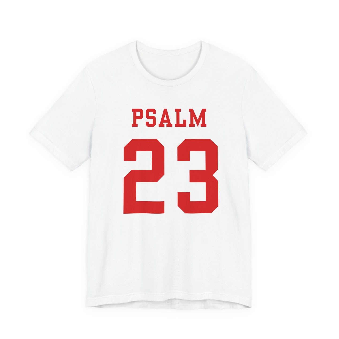 Psalm 23 -  Football Jersey Sports Style Men’s Christian T-shirt