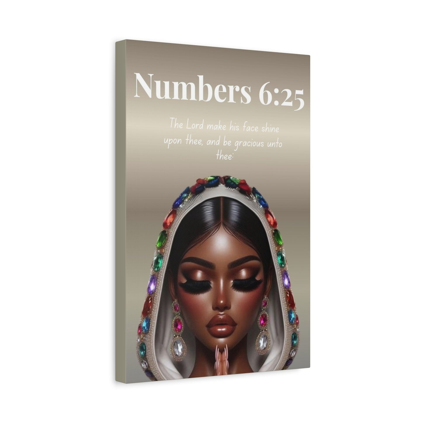 Virtuous Woman Collection - Numbers 6:25 - Christian Wall Art, Faith Home Décor