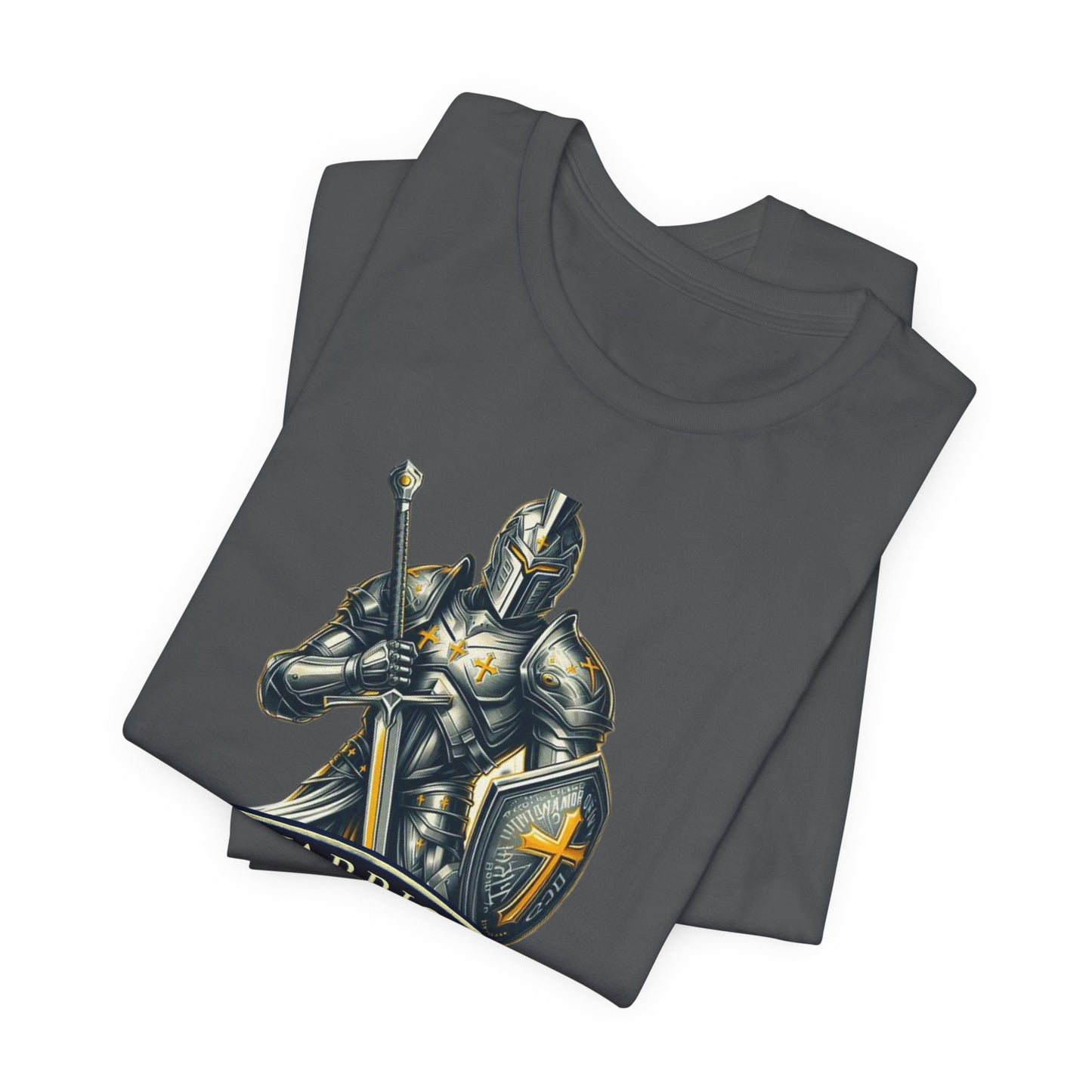 "Warrior for Christ" T-shirt - Inspirational Christian Men's Shirt - Faith-Based Gift