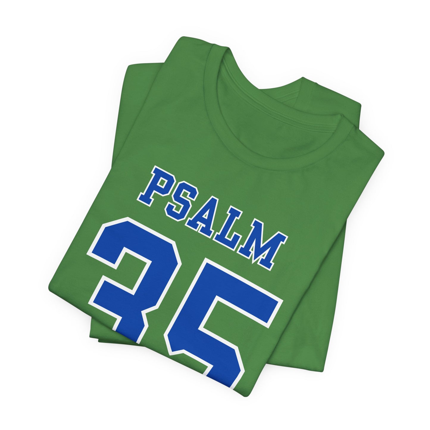 Psalm 35 - Motivational Faith Jersey Sports Style Men's Christian T-shirt