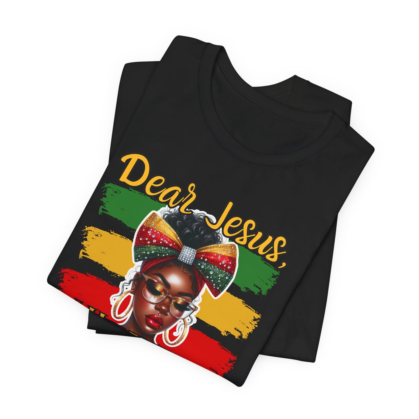 "Dear Jesus, I Understand the Assignment" Inspirational Faith Based Christian Women's Cotton T-Shirt