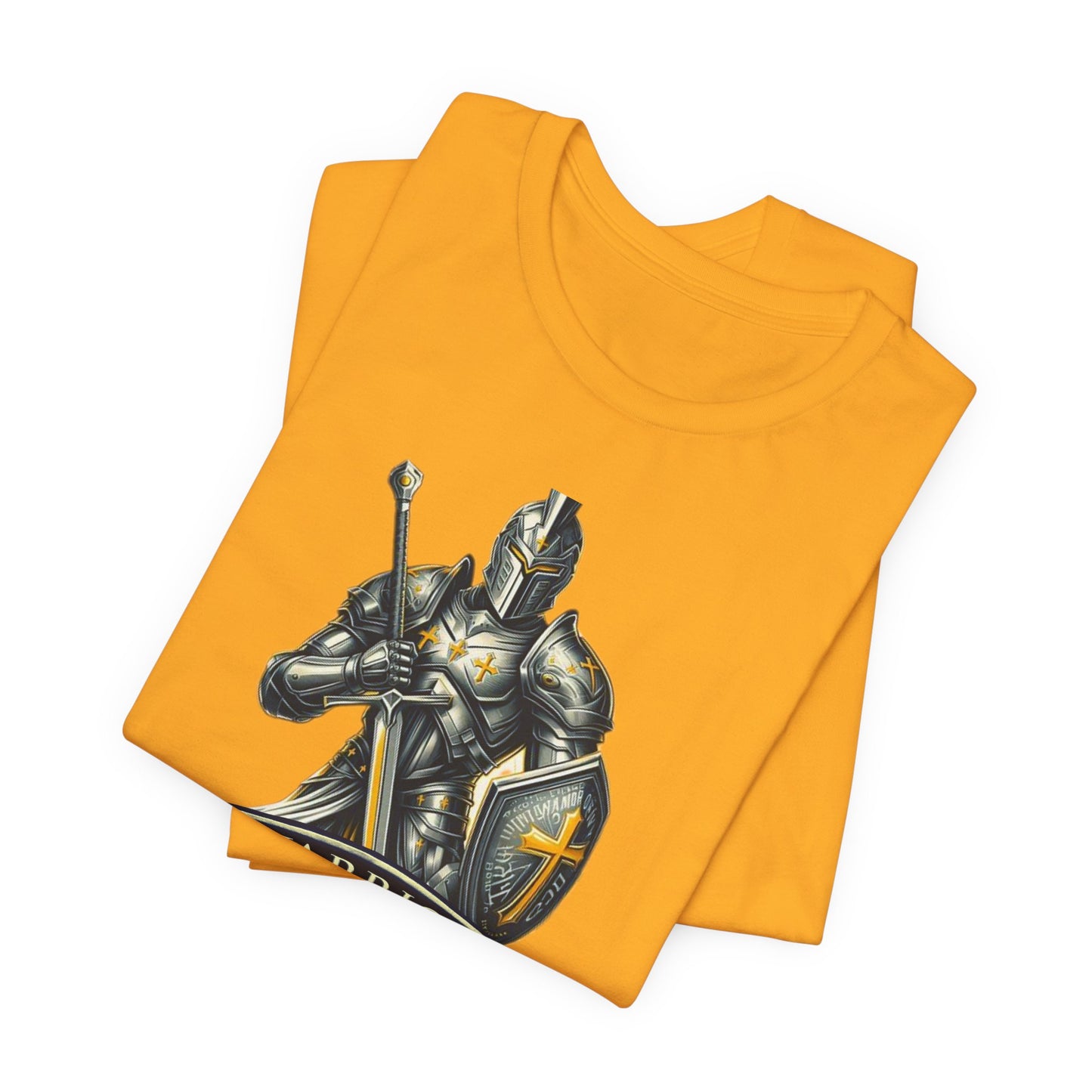 "Warrior for Christ" T-shirt - Inspirational Christian Men's Shirt - Faith-Based Gift