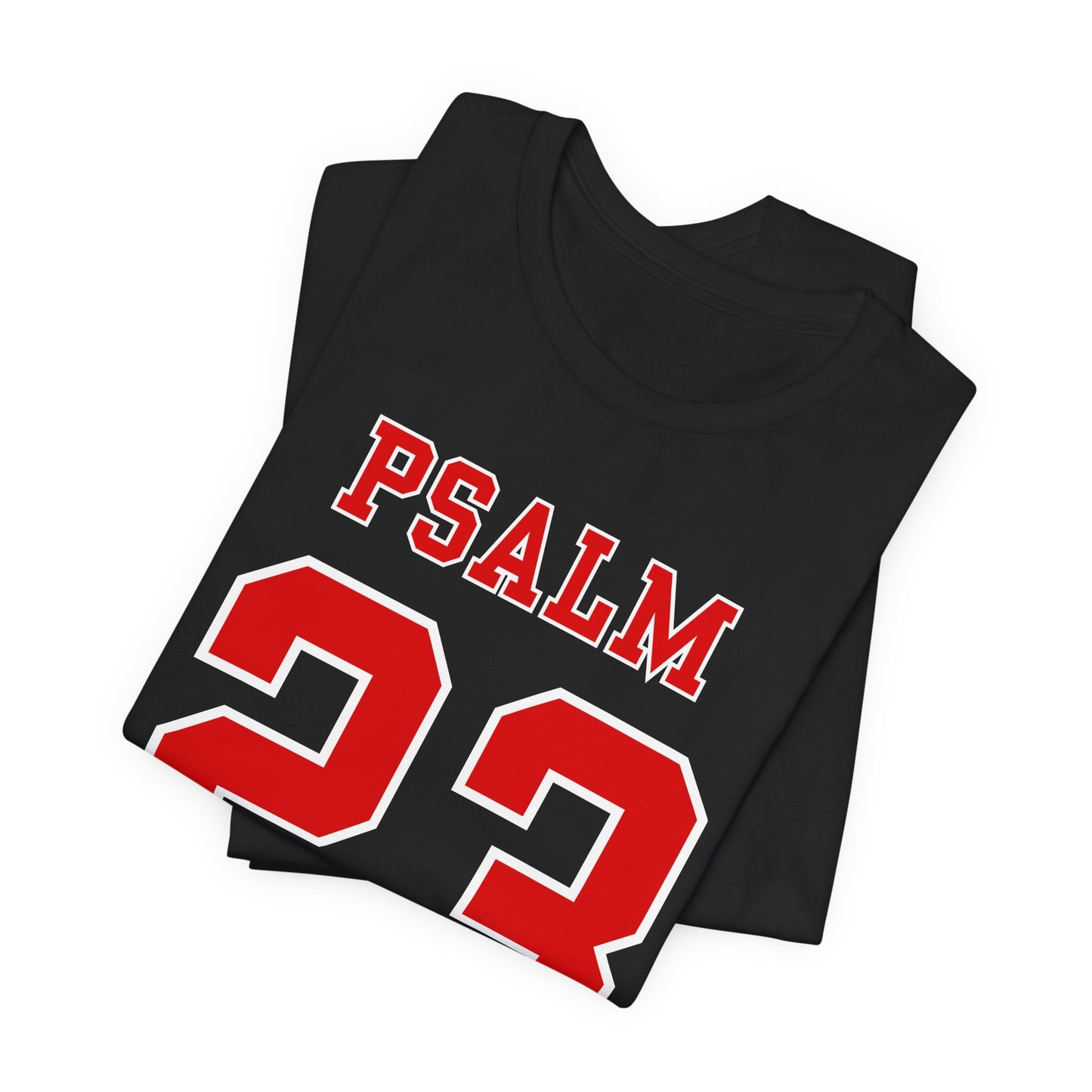 Psalm 23 -  Football Jersey Sports Style Men’s Christian T-shirt