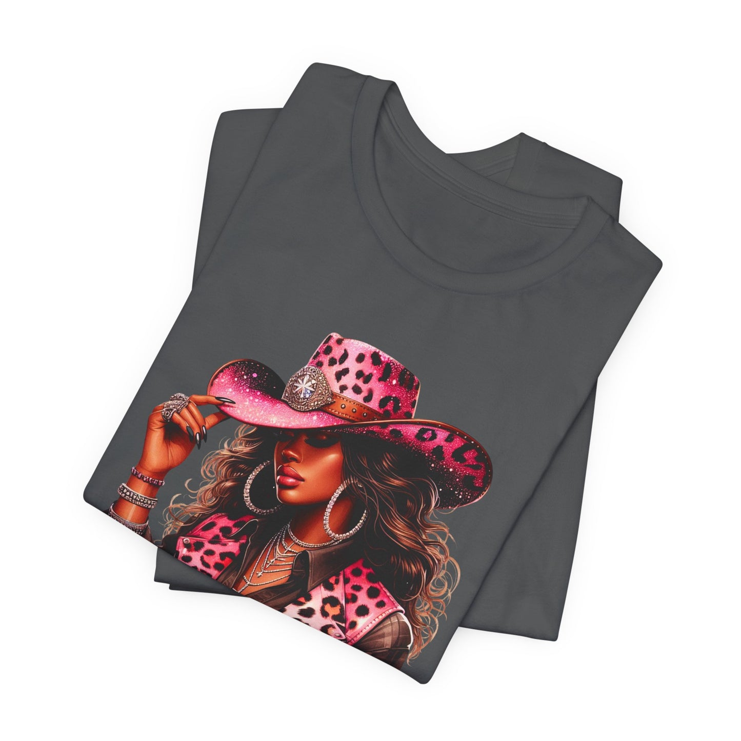 "Chosen" - Faith Based Christian Women’s Cotton T-Shirt, Cowgirl Graphic