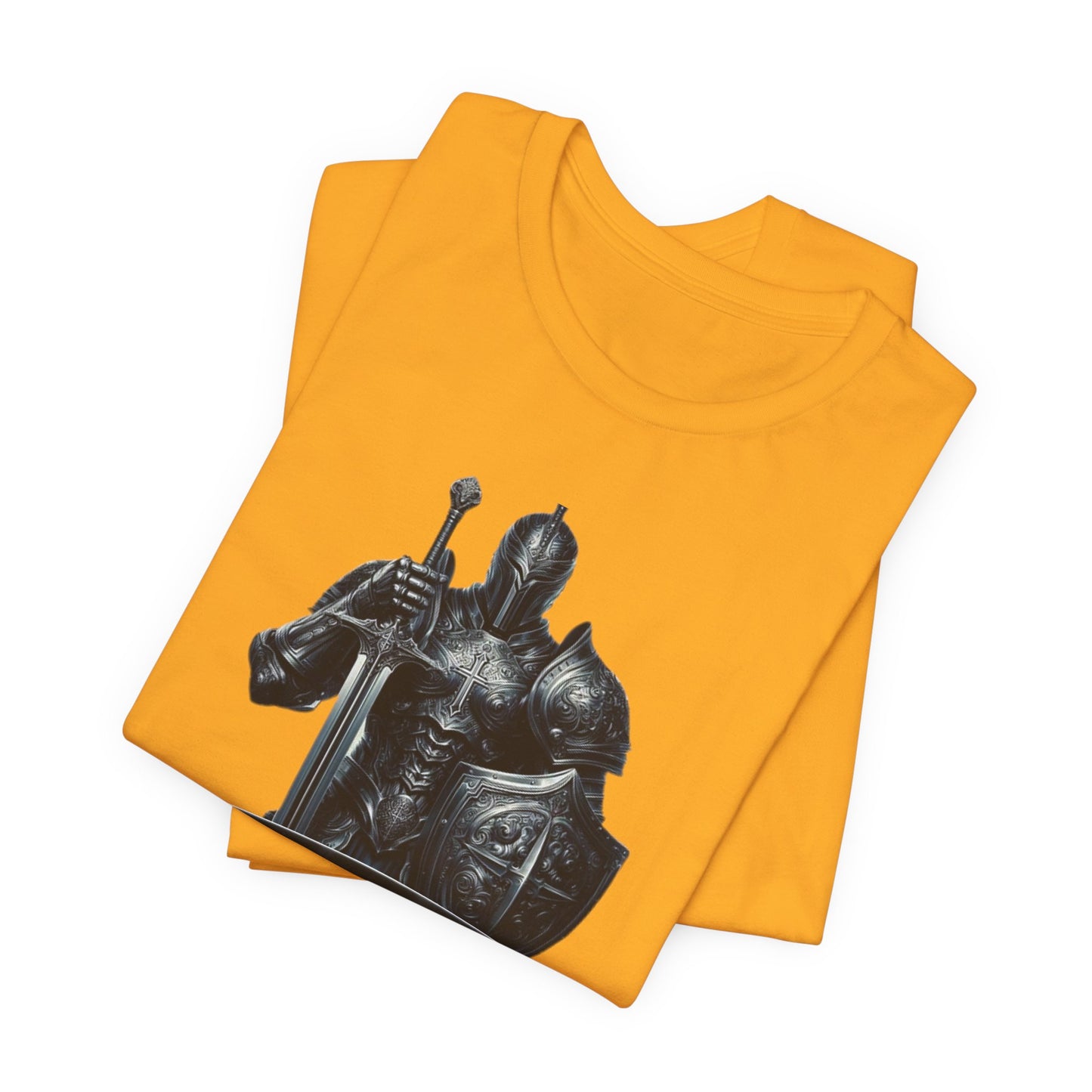 "Warrior for Christ" Christian Men's Faith Armour T-Shirt