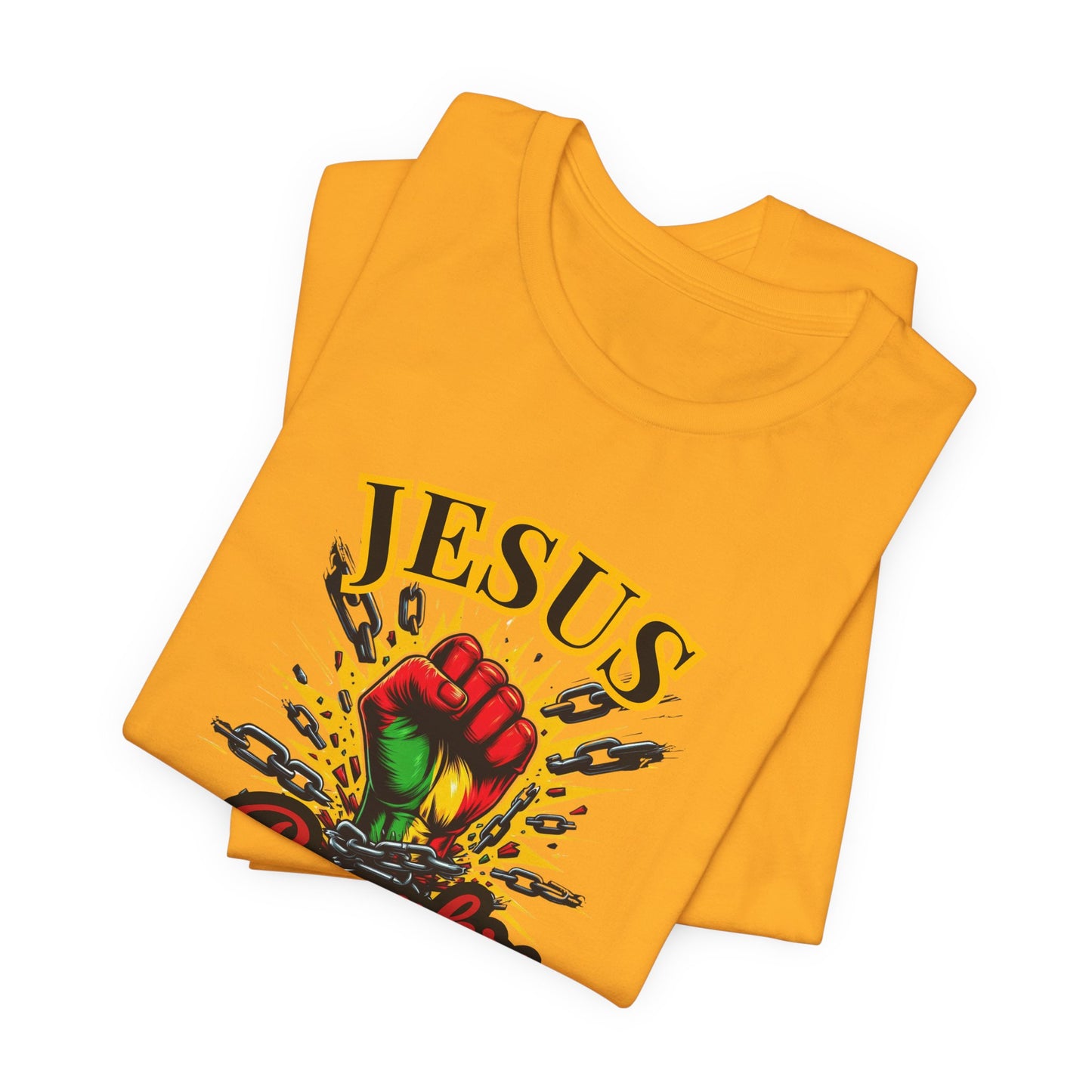Jesus Breaks Every Chain T-Shirt | Christian Faith Graphic Tee