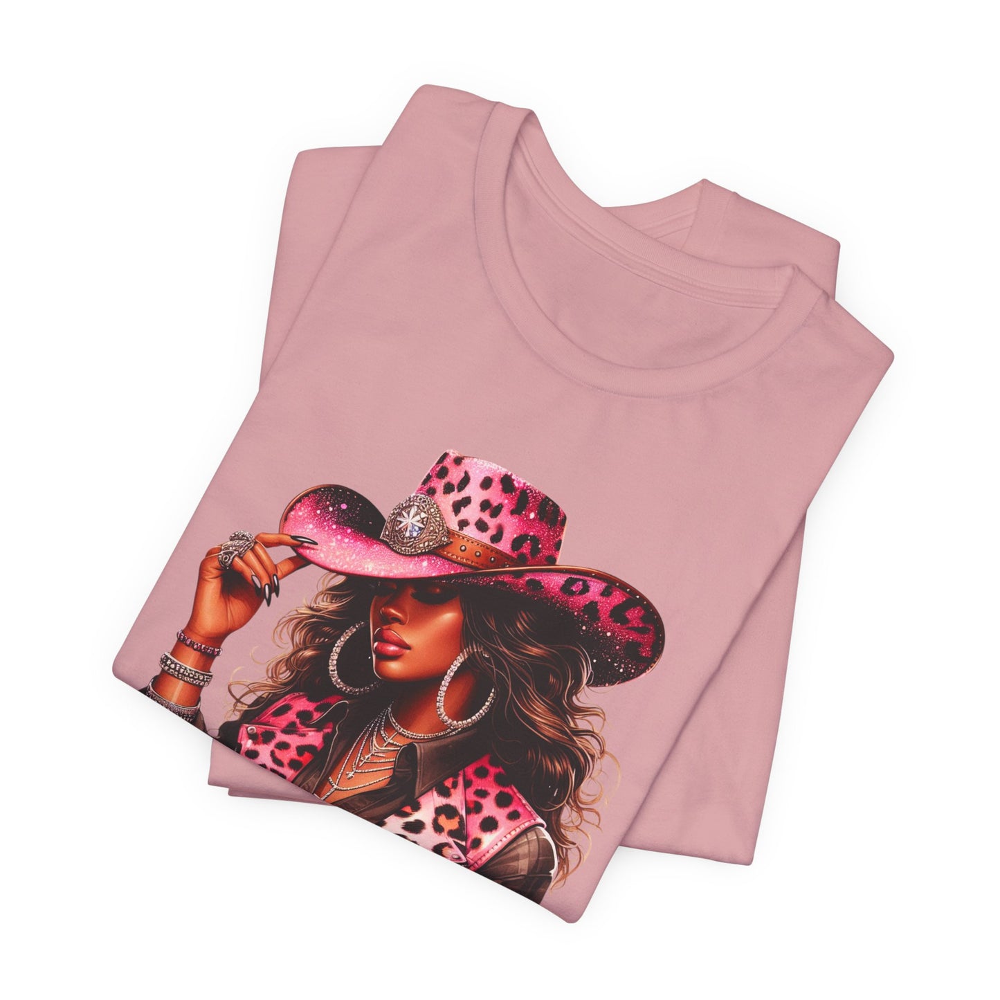 "Chosen" - Faith Based Christian Women’s Cotton T-Shirt, Cowgirl Graphic