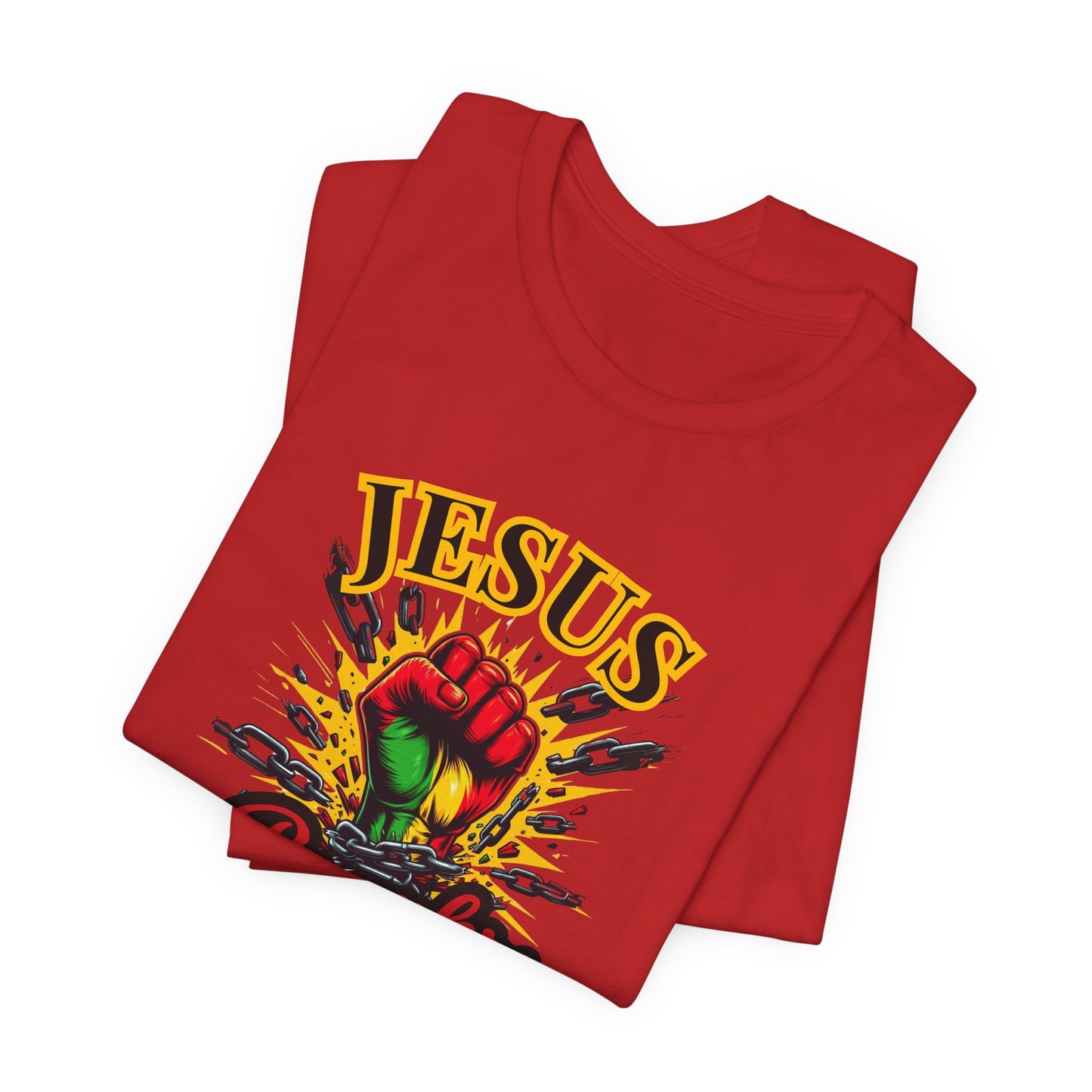 Jesus Breaks Every Chain T-Shirt | Christian Faith Graphic Tee