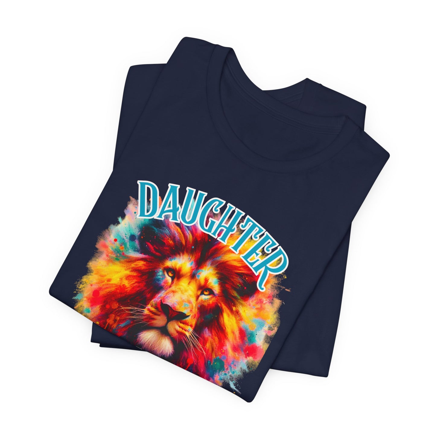 "Daughter Of The King" -  Inspirational Faith Based Women's Graphic Cotton T-Shirt