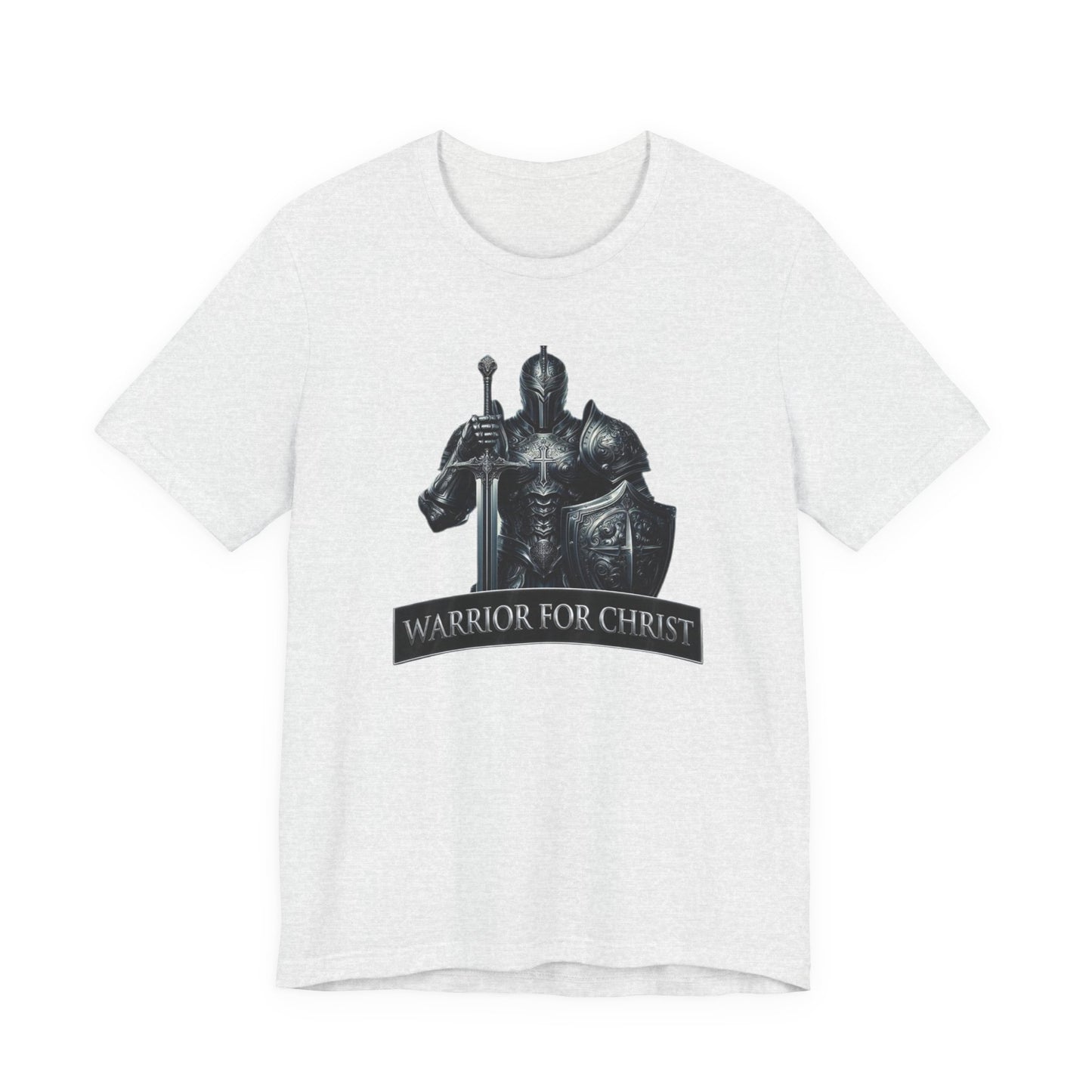 "Warrior for Christ" Christian Men's Faith Armour T-Shirt