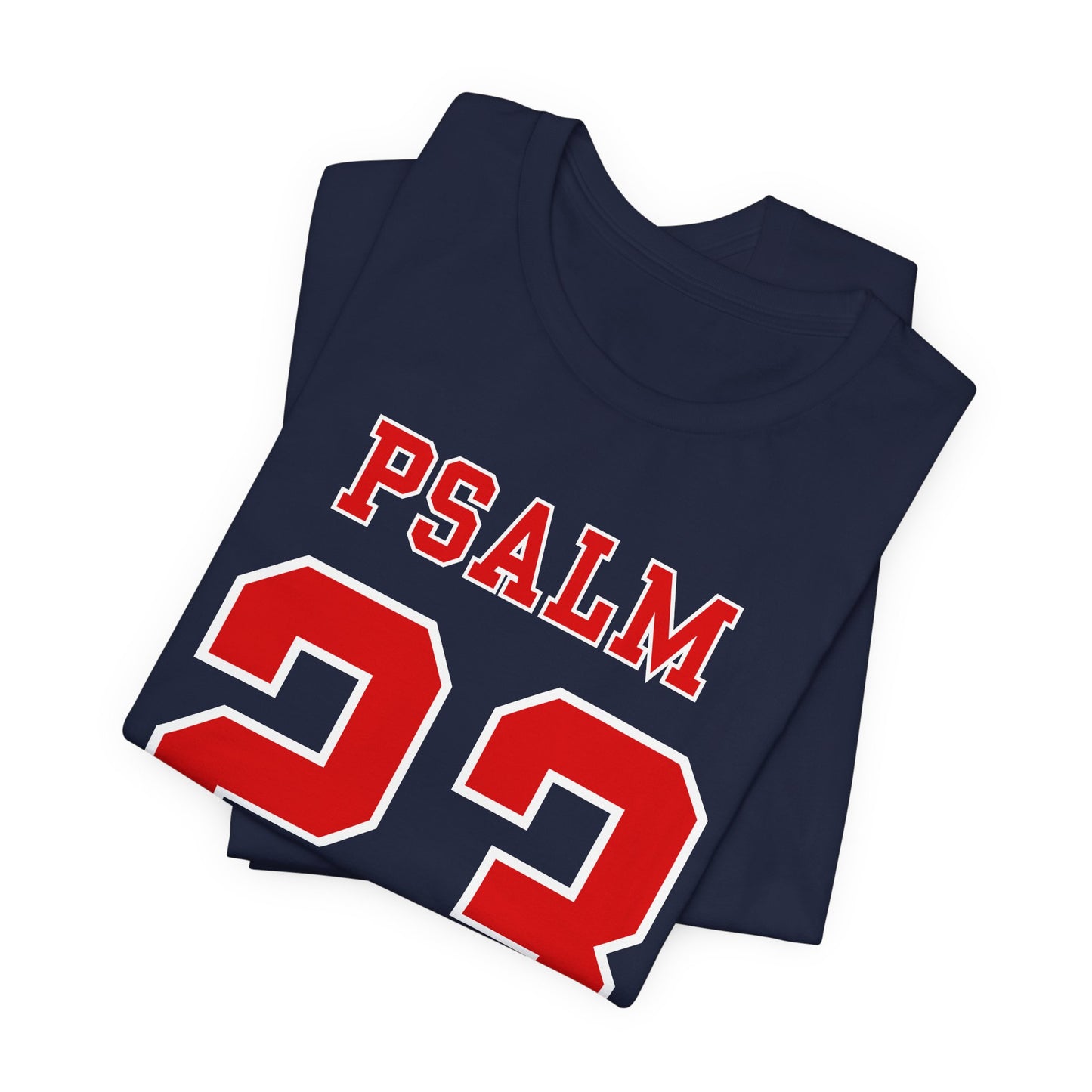 Psalm 23 -  Football Jersey Sports Style Men’s Christian T-shirt