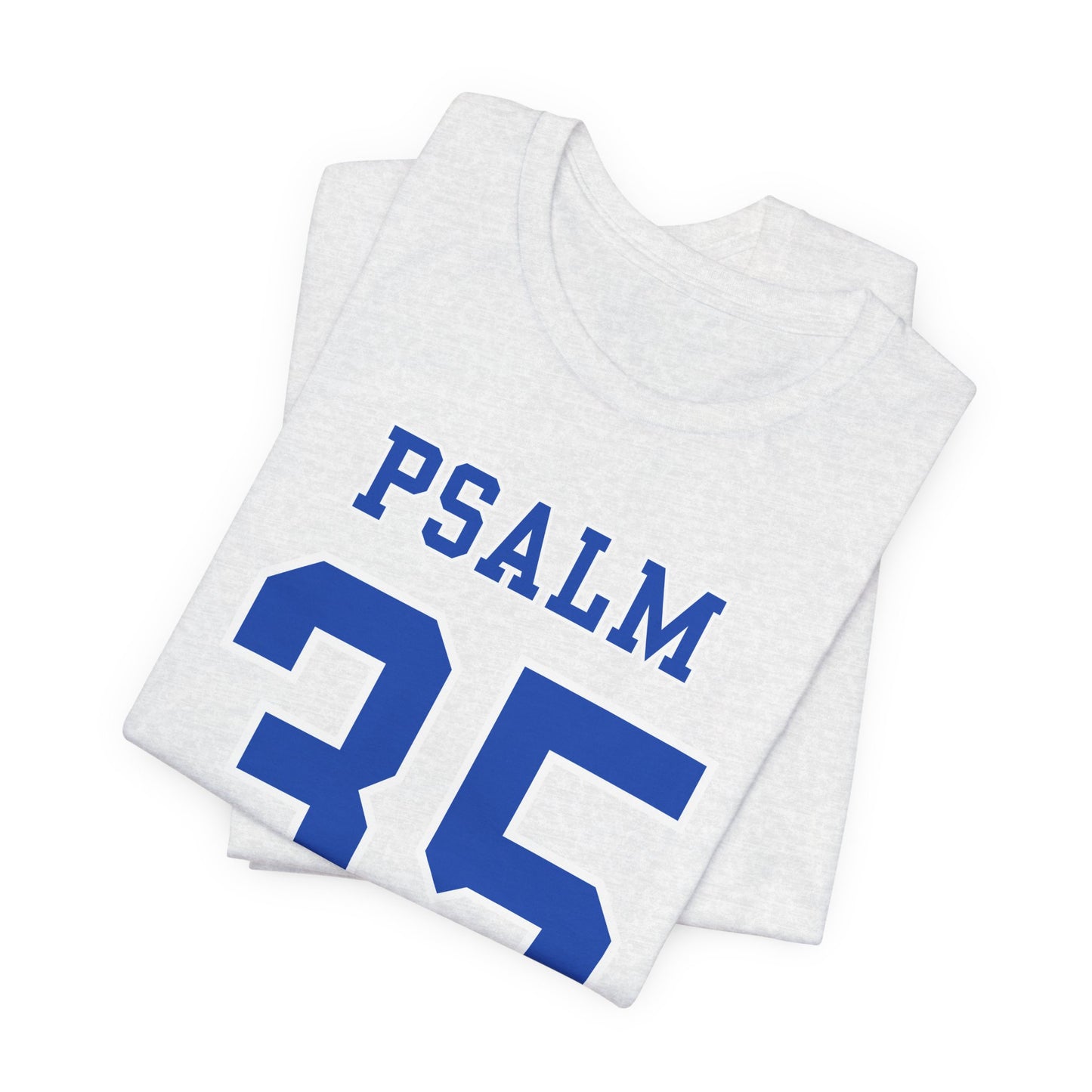 Psalm 35 - Motivational Faith Jersey Sports Style Men's Christian T-shirt