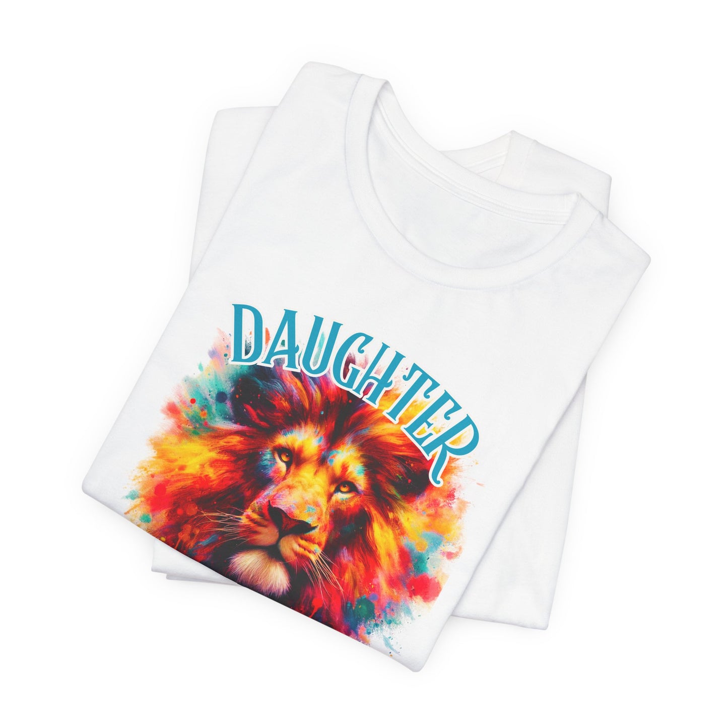 "Daughter Of The King" -  Inspirational Faith Based Women's Graphic Cotton T-Shirt