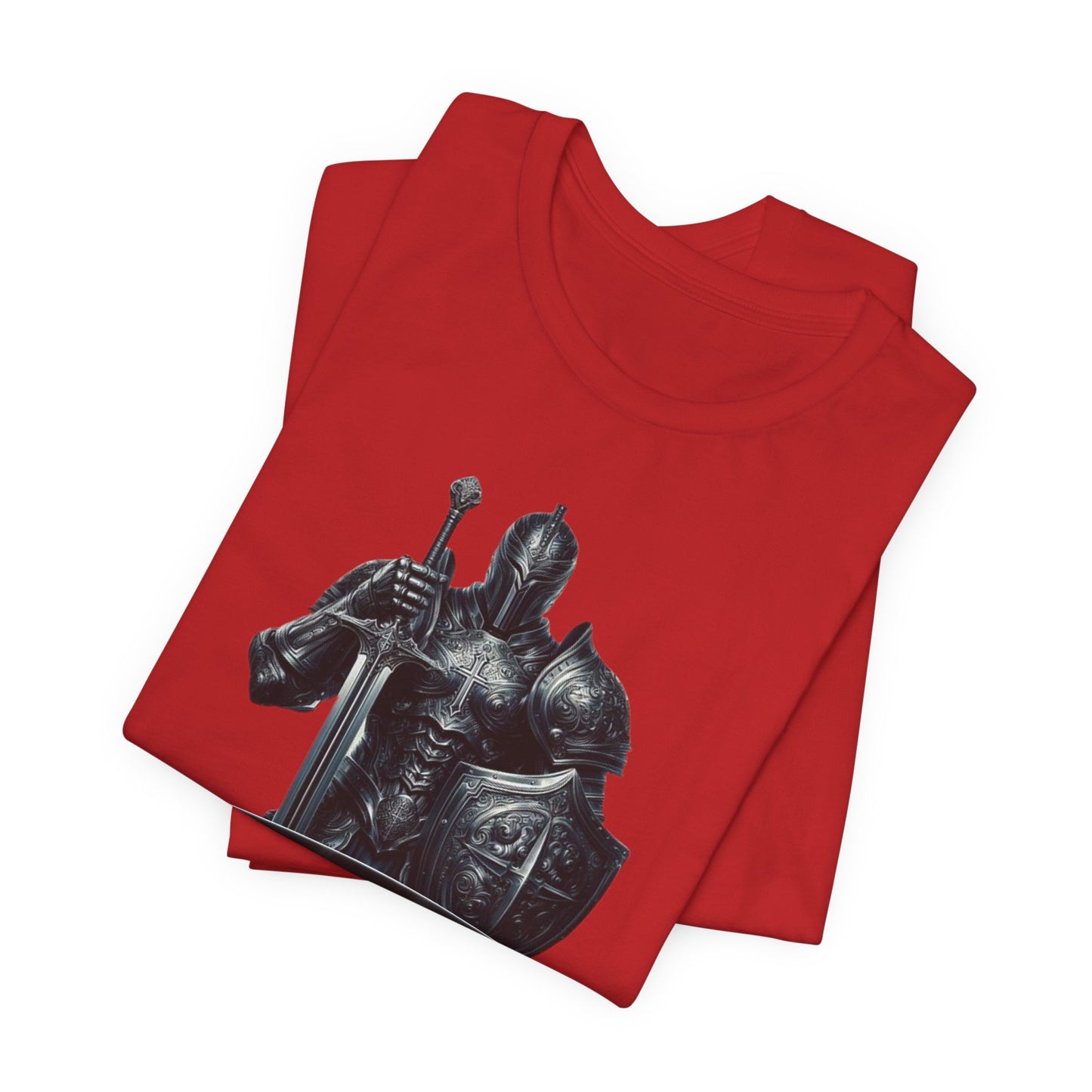 "Warrior for Christ" Christian Men's Faith Armour T-Shirt