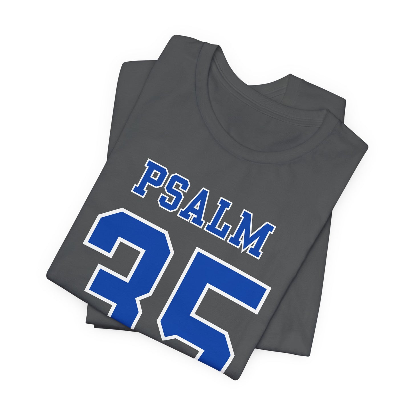 Psalm 35 - Motivational Faith Jersey Sports Style Men's Christian T-shirt