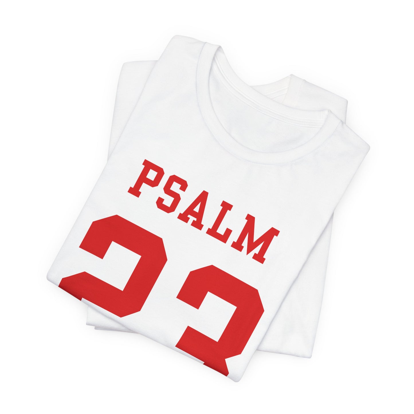 Psalm 23 -  Football Jersey Sports Style Men’s Christian T-shirt