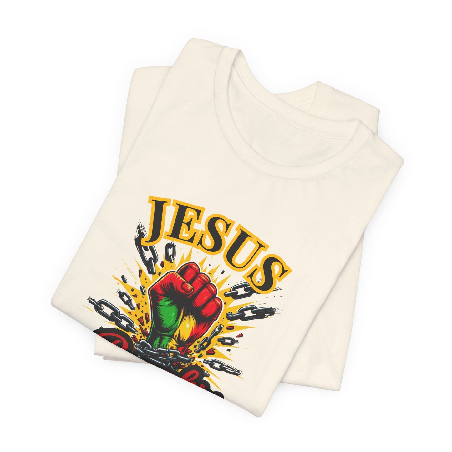 Jesus Breaks Every Chain T-Shirt | Christian Faith Graphic Tee