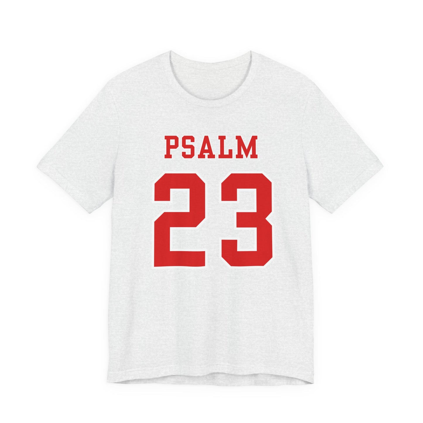 Psalm 23 -  Football Jersey Sports Style Men’s Christian T-shirt