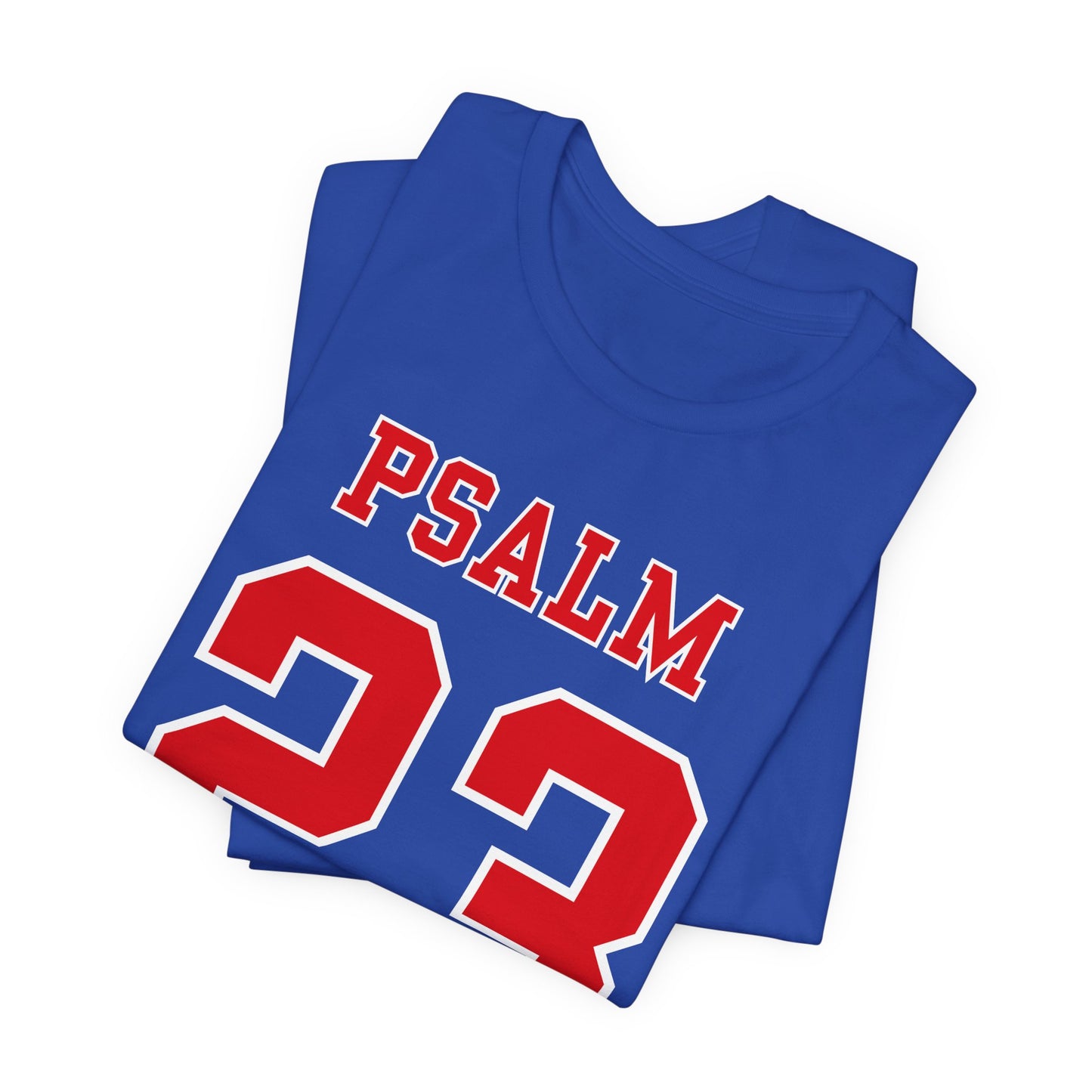 Psalm 23 -  Football Jersey Sports Style Men’s Christian T-shirt