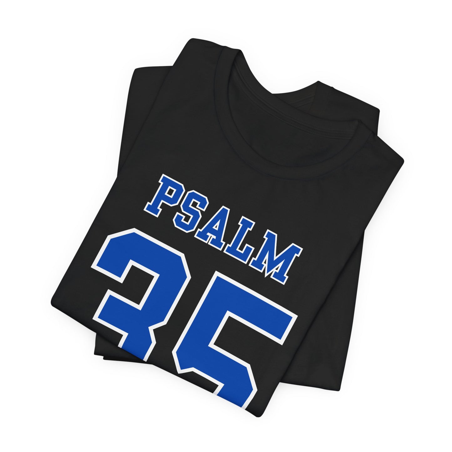 Psalm 35 - Motivational Faith Jersey Sports Style Men's Christian T-shirt