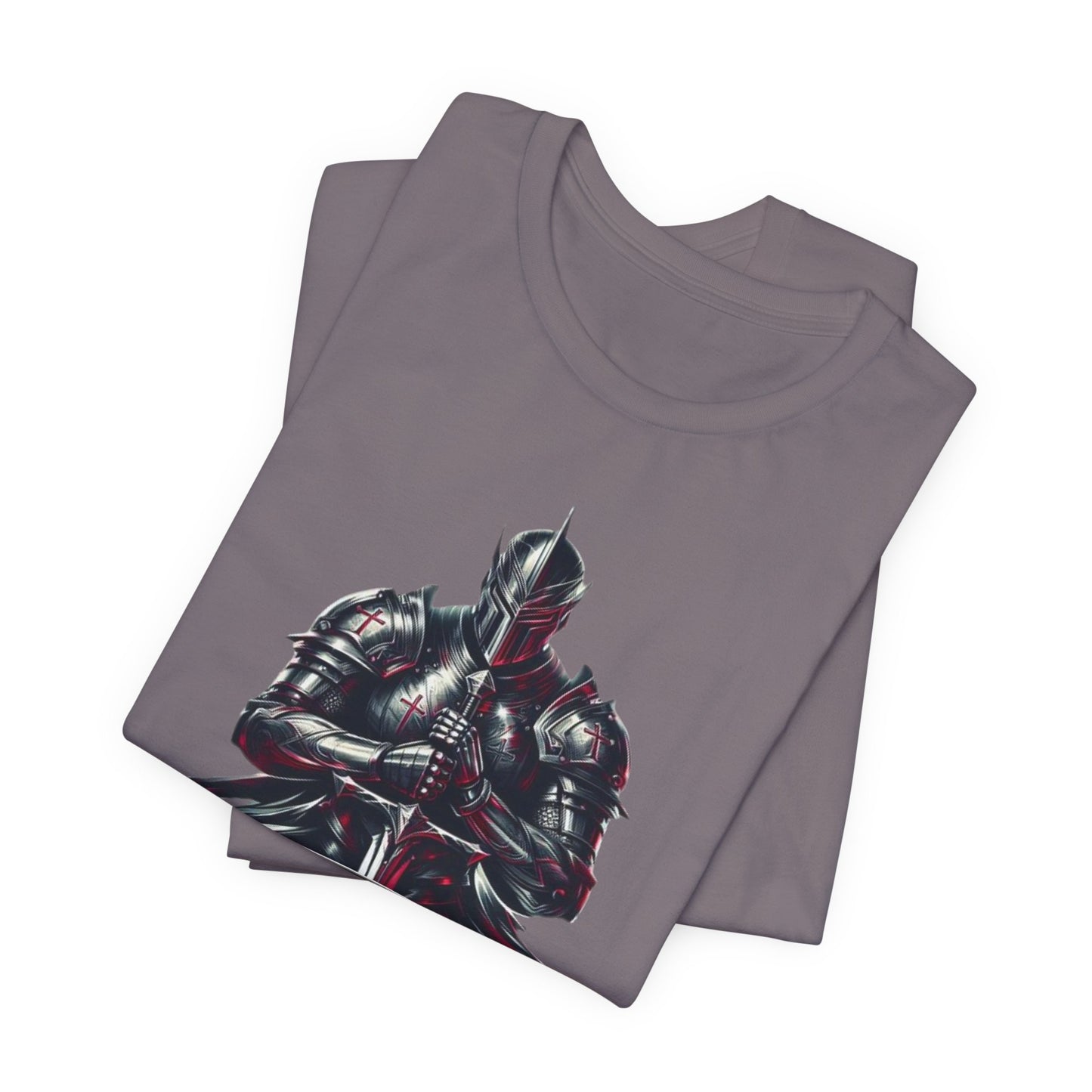 "Soldier for Christ Tee" - inspirational Christian Men's Shirt, Faith-Based Gift