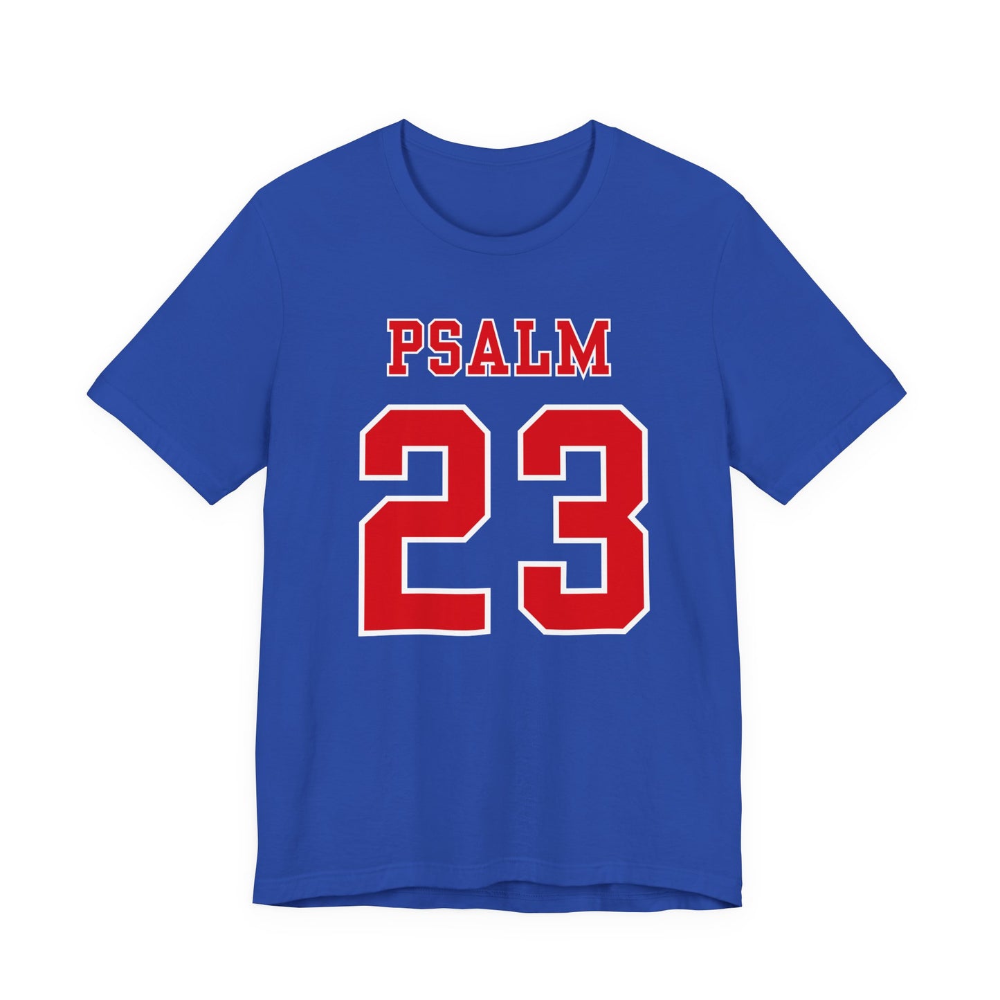 Psalm 23 -  Football Jersey Sports Style Men’s Christian T-shirt