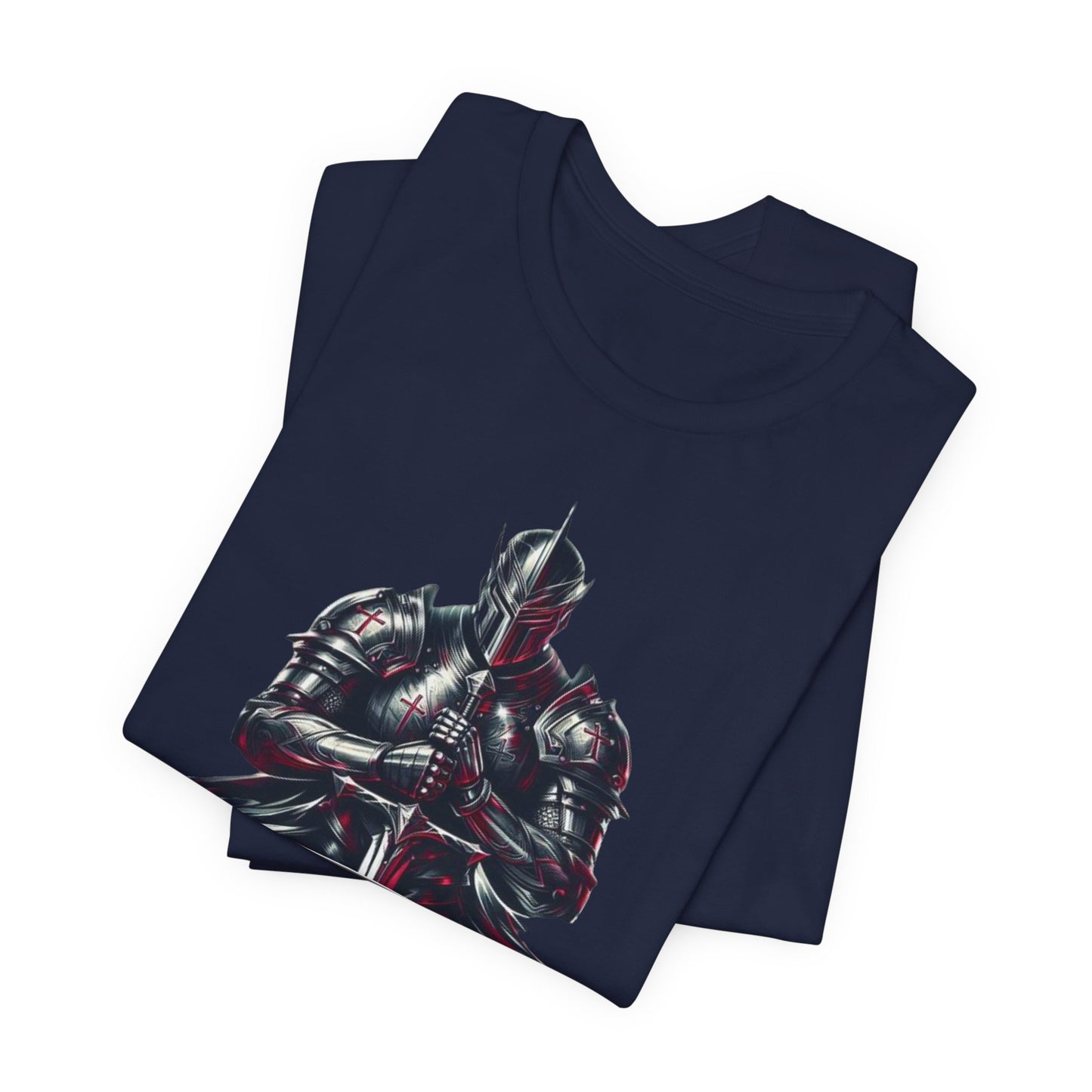 "Soldier for Christ Tee" - inspirational Christian Men's Shirt, Faith-Based Gift