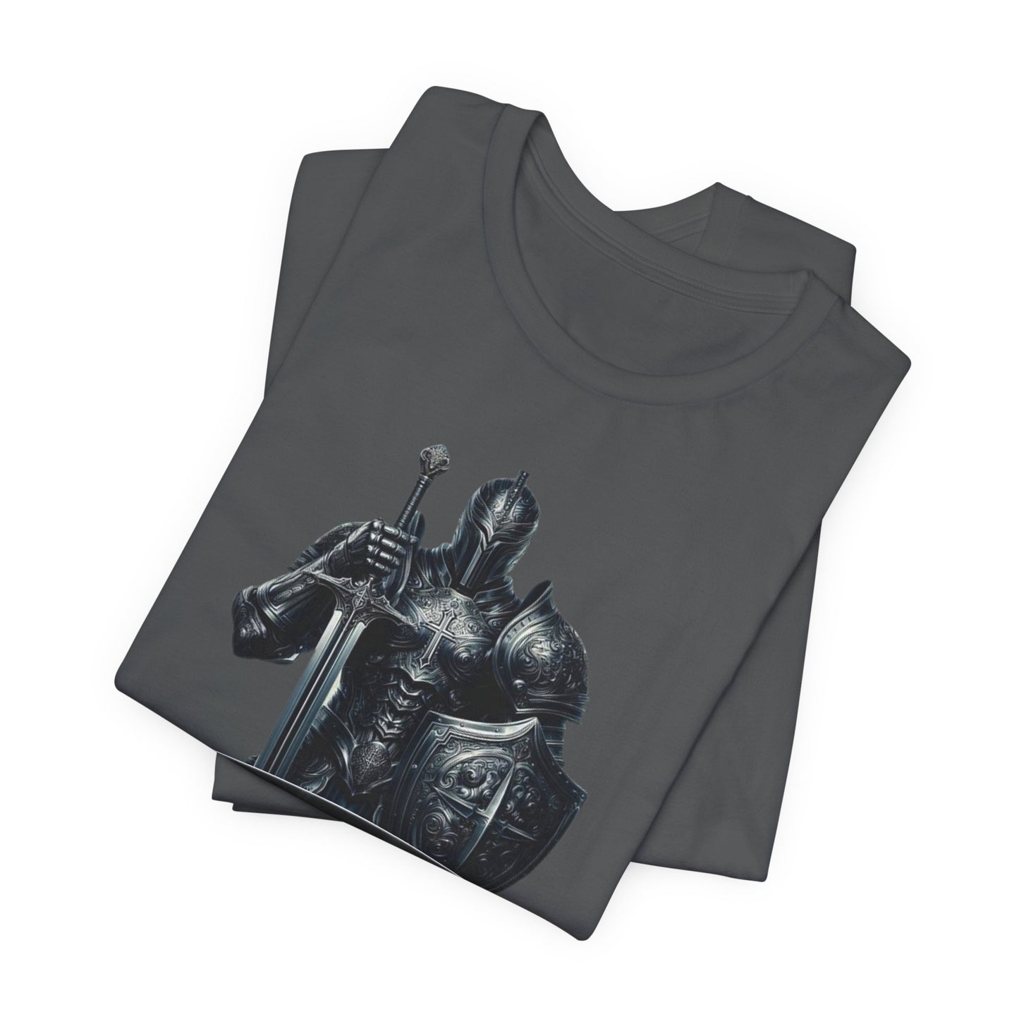 "Warrior for Christ" Christian Men's Faith Armour T-Shirt