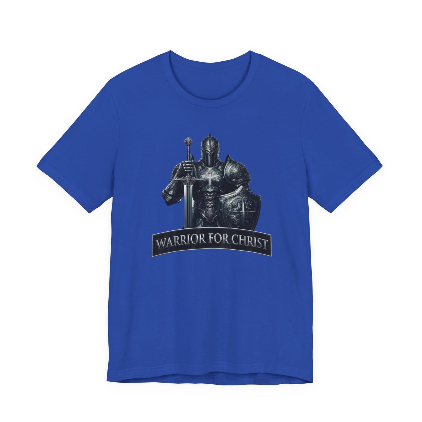 "Warrior for Christ" Christian Men's Faith Armour T-Shirt