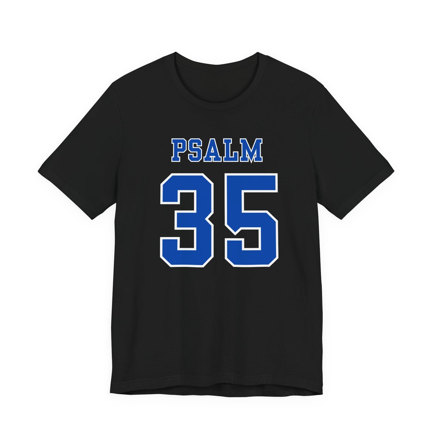 Psalm 35 - Motivational Faith Jersey Sports Style Men's Christian T-shirt