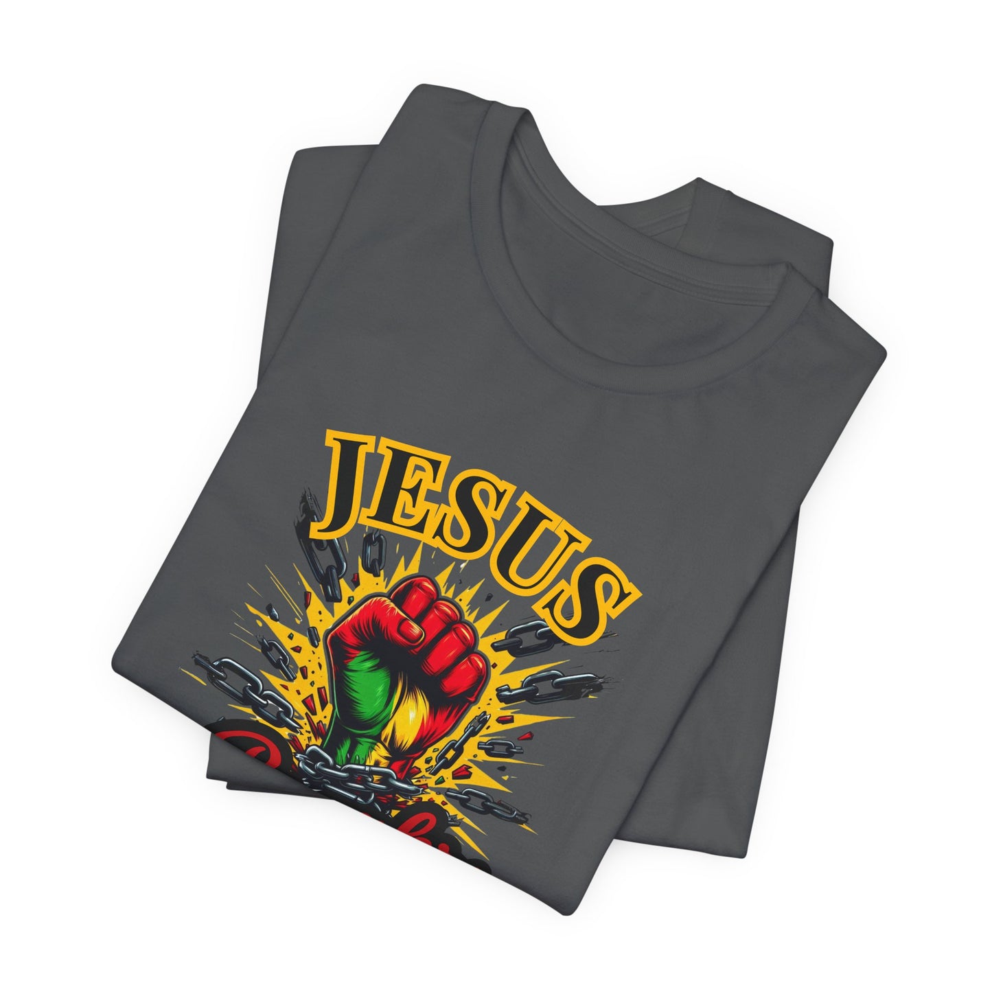 Jesus Breaks Every Chain T-Shirt | Christian Faith Graphic Tee