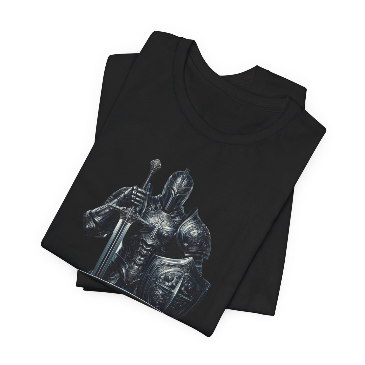 "Warrior for Christ" Christian Men's Faith Armour T-Shirt