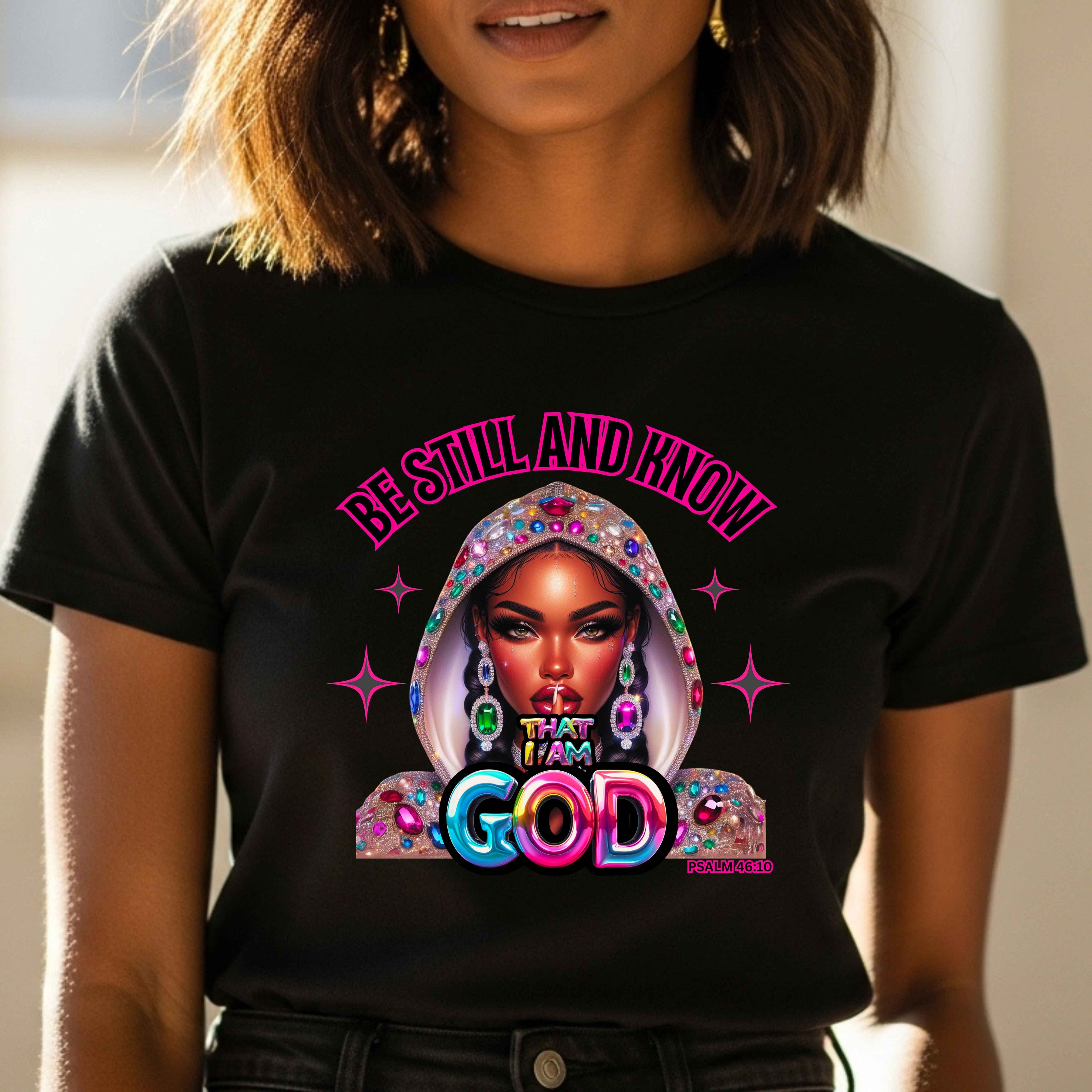 Be Still And Know That I Am God Faith T-Shirt