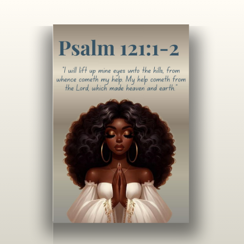 Eyes On The Lord Collection – Psalm 121: 1-2 - Christian Wall Art, Motivational Scripture Art