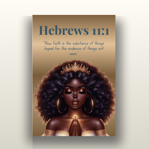 Eyes On The Lord Collection – Hebrews 11:1 - Bible Verse Decor, Inspirational Wall Art